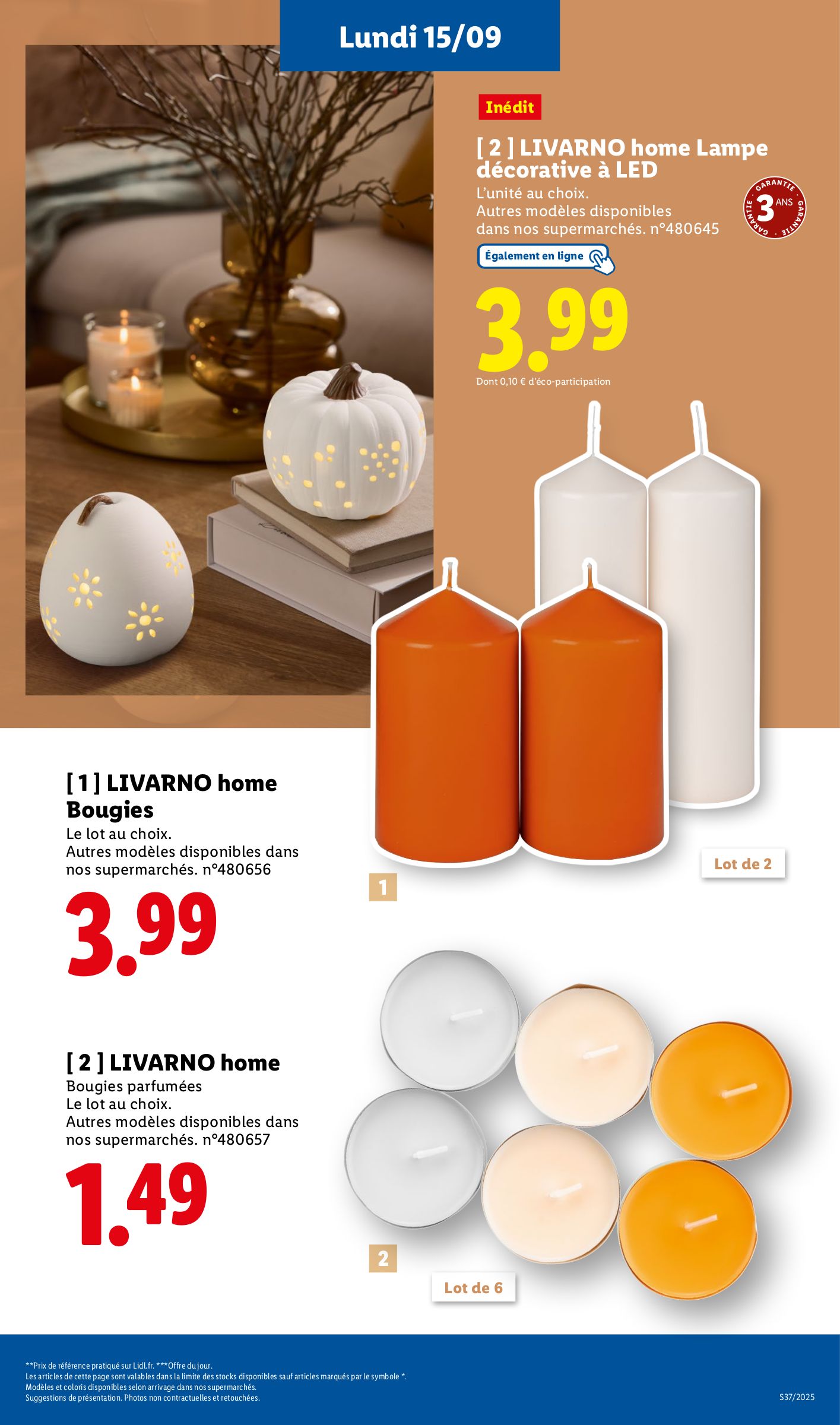 lidl - Catalogue Lidl - Les bonnes affaires de la semaine valable du 11/09 au 15/09 - page: 35 lidl - Catalogue Lidl - Les bonnes affaires de la semaine valable du 11/09 au 15/09 - page: 35