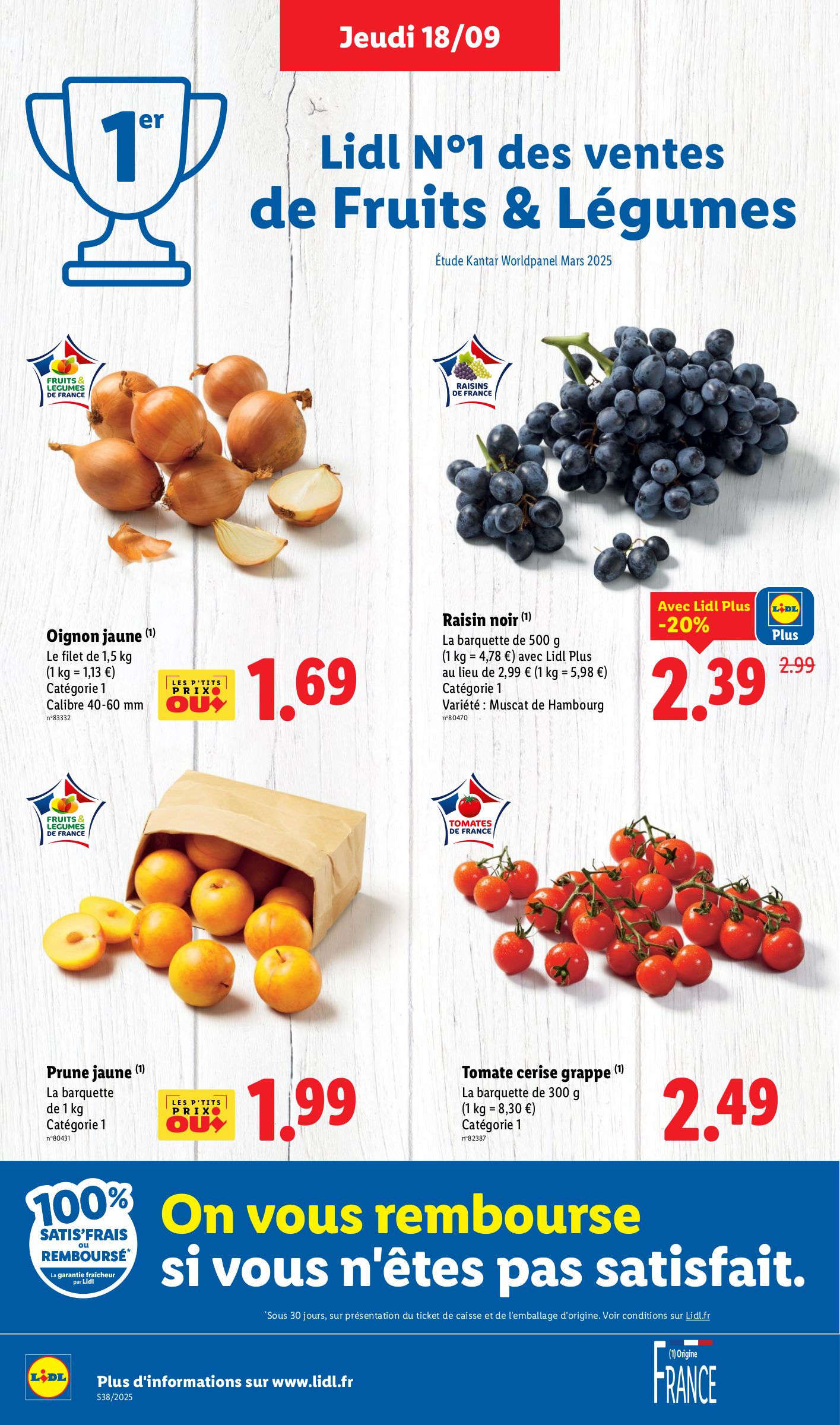 lidl - Catalogue Lidl valable du 18/09 au 24/09 - page: 2 lidl - Catalogue Lidl valable du 18/09 au 24/09 - page: 2