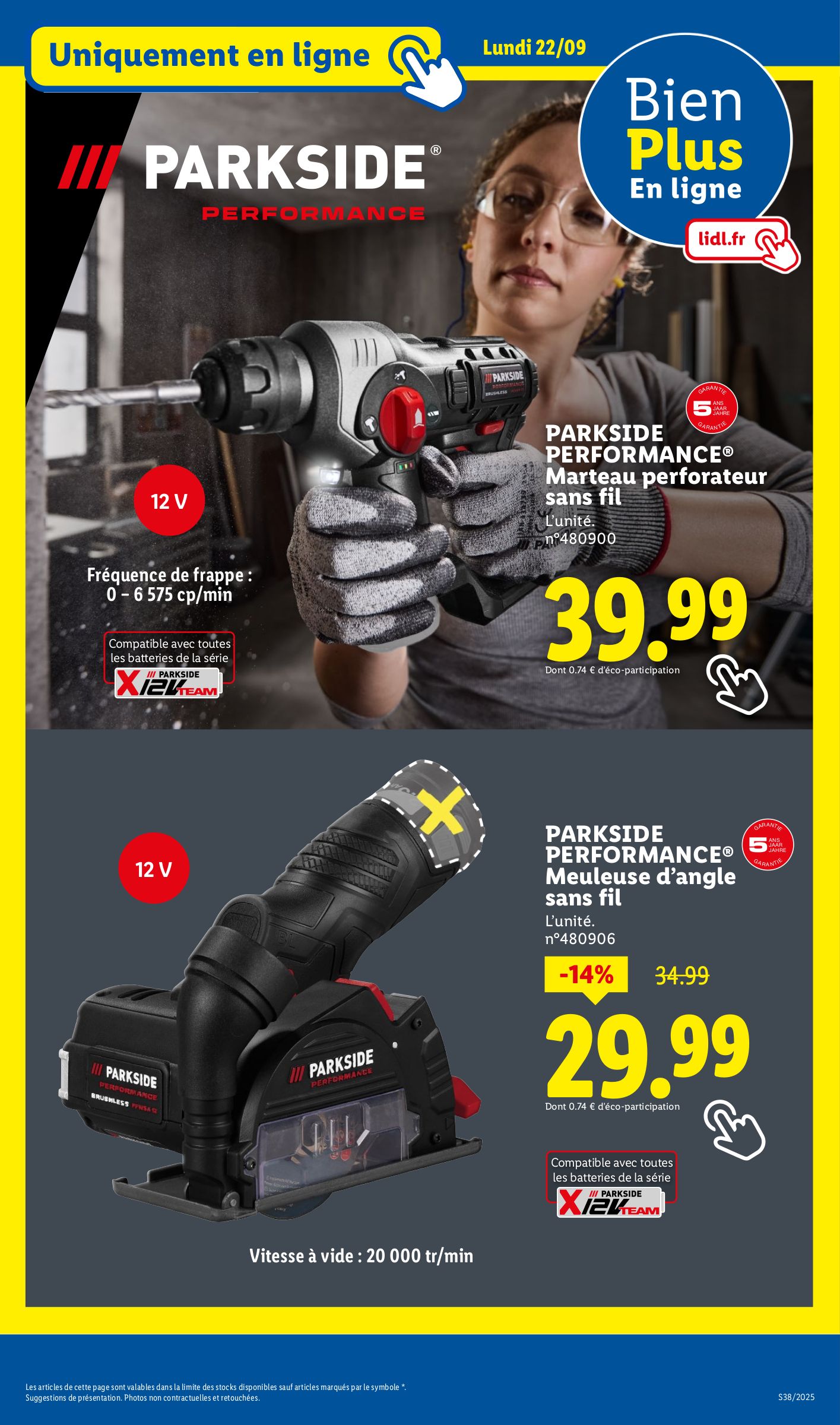 lidl - Catalogue Lidl valable du 18/09 au 24/09 - page: 53 lidl - Catalogue Lidl valable du 18/09 au 24/09 - page: 53
