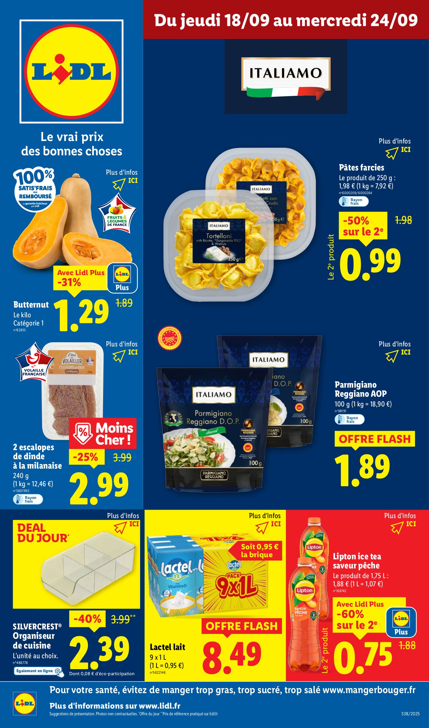 lidl - Catalogue Lidl valable du 18/09 au 24/09