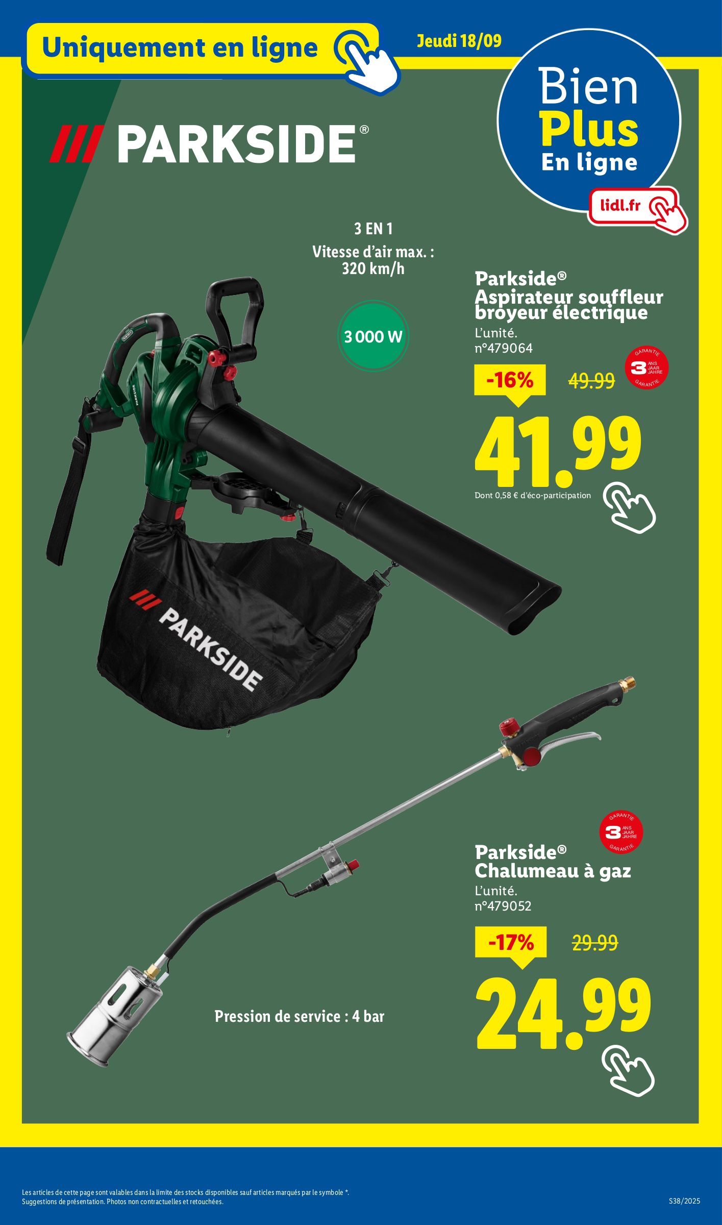 lidl - Catalogue Lidl - Les bonnes affaires de la semaine valable du 15/09 au 18/09 - page: 27