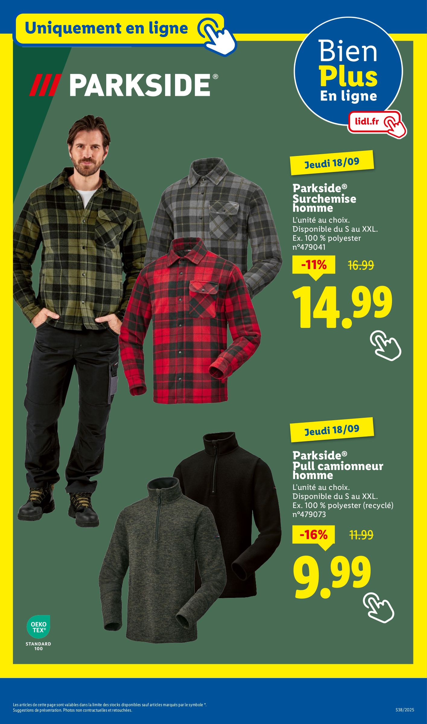 lidl - Catalogue Lidl - Les bonnes affaires de la semaine valable du 15/09 au 18/09 - page: 3