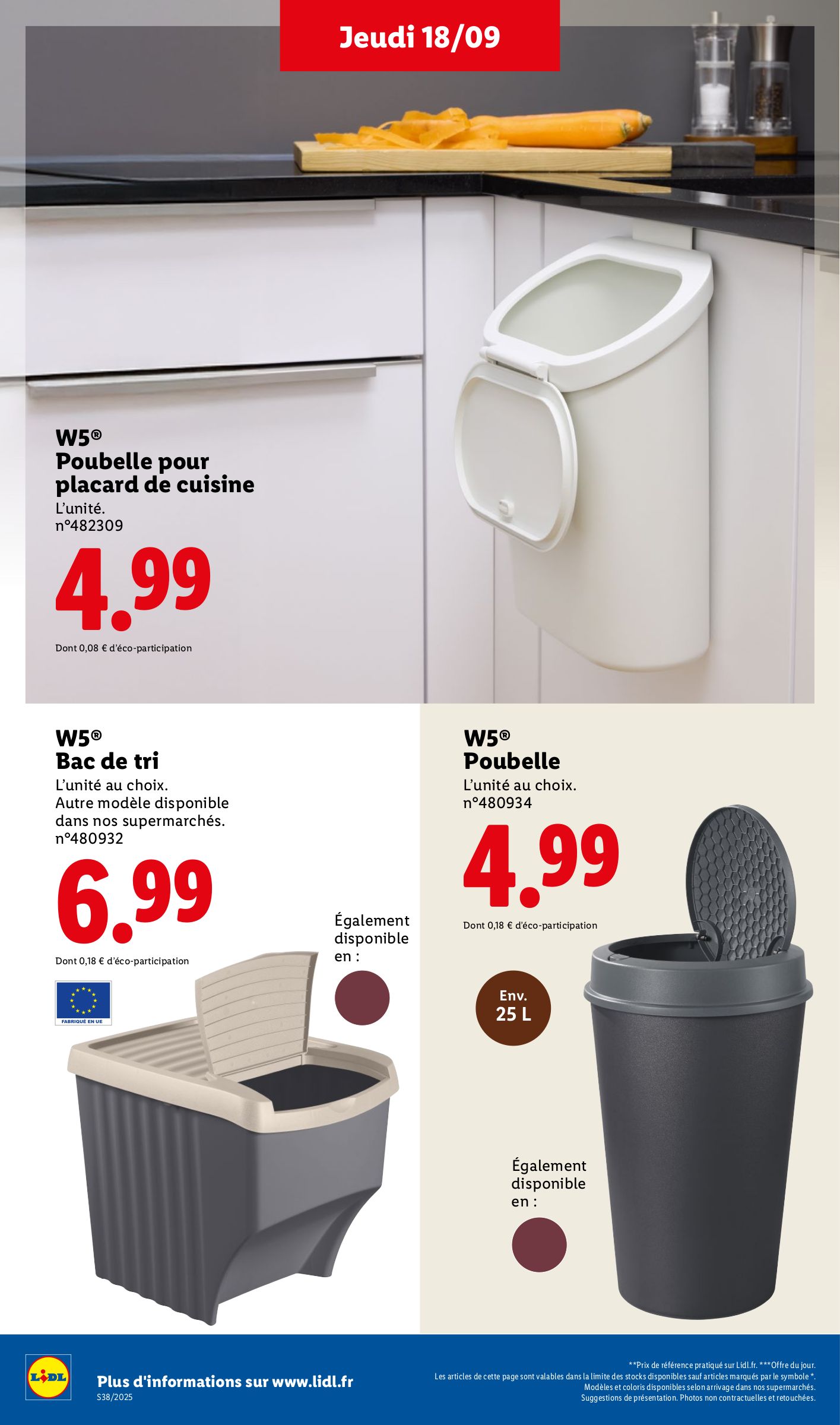 lidl - Catalogue Lidl - Les bonnes affaires de la semaine valable du 15/09 au 18/09 - page: 40