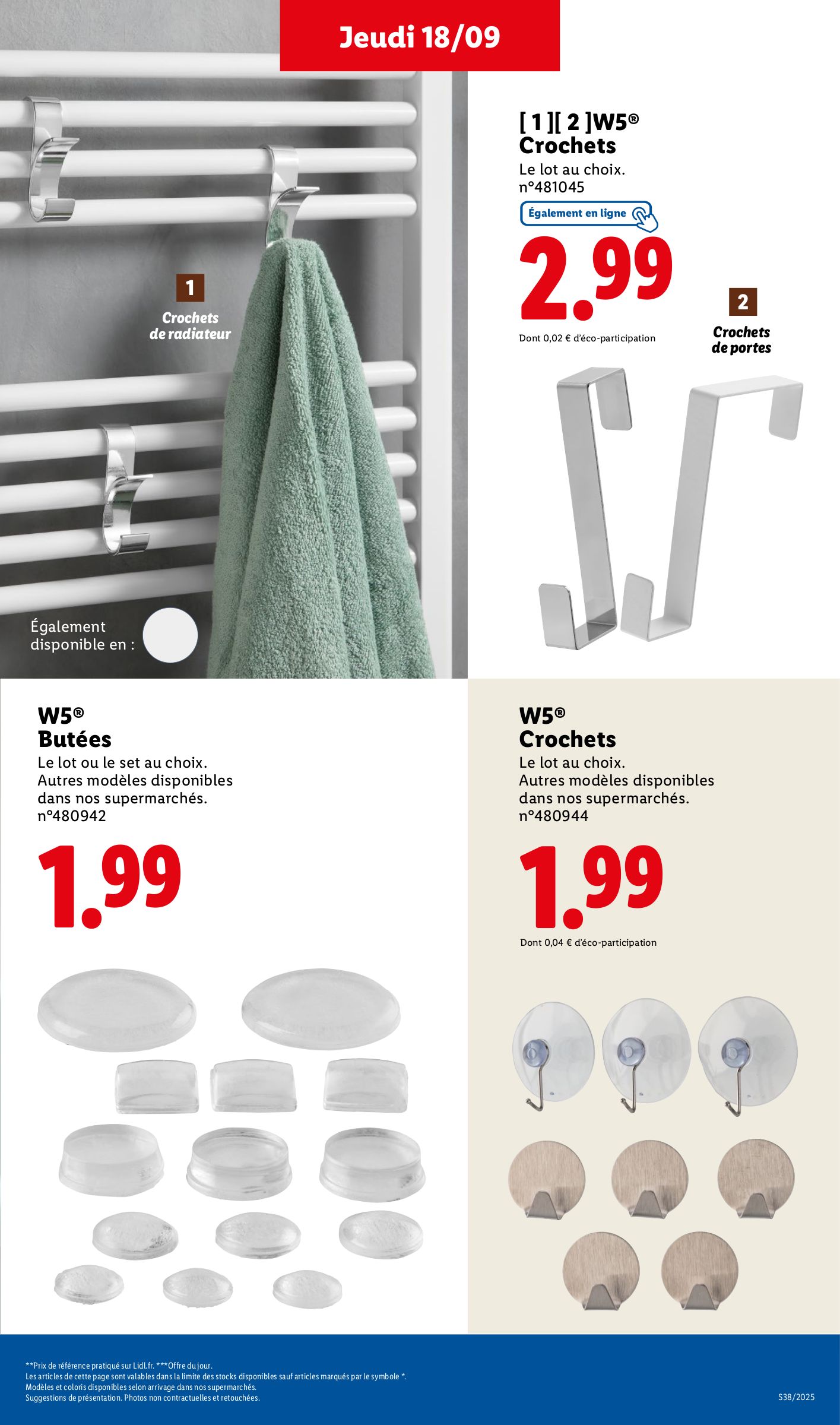 lidl - Catalogue Lidl - Les bonnes affaires de la semaine valable du 15/09 au 18/09 - page: 45