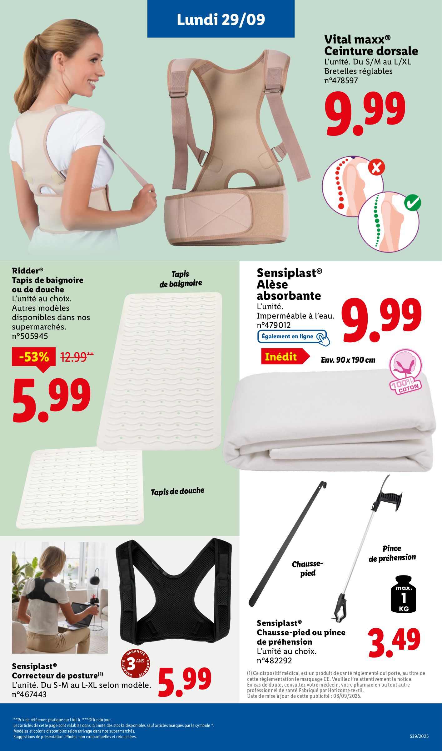 lidl - Catalogue Lidl valable du 25/09 au 01/10 - page: 63