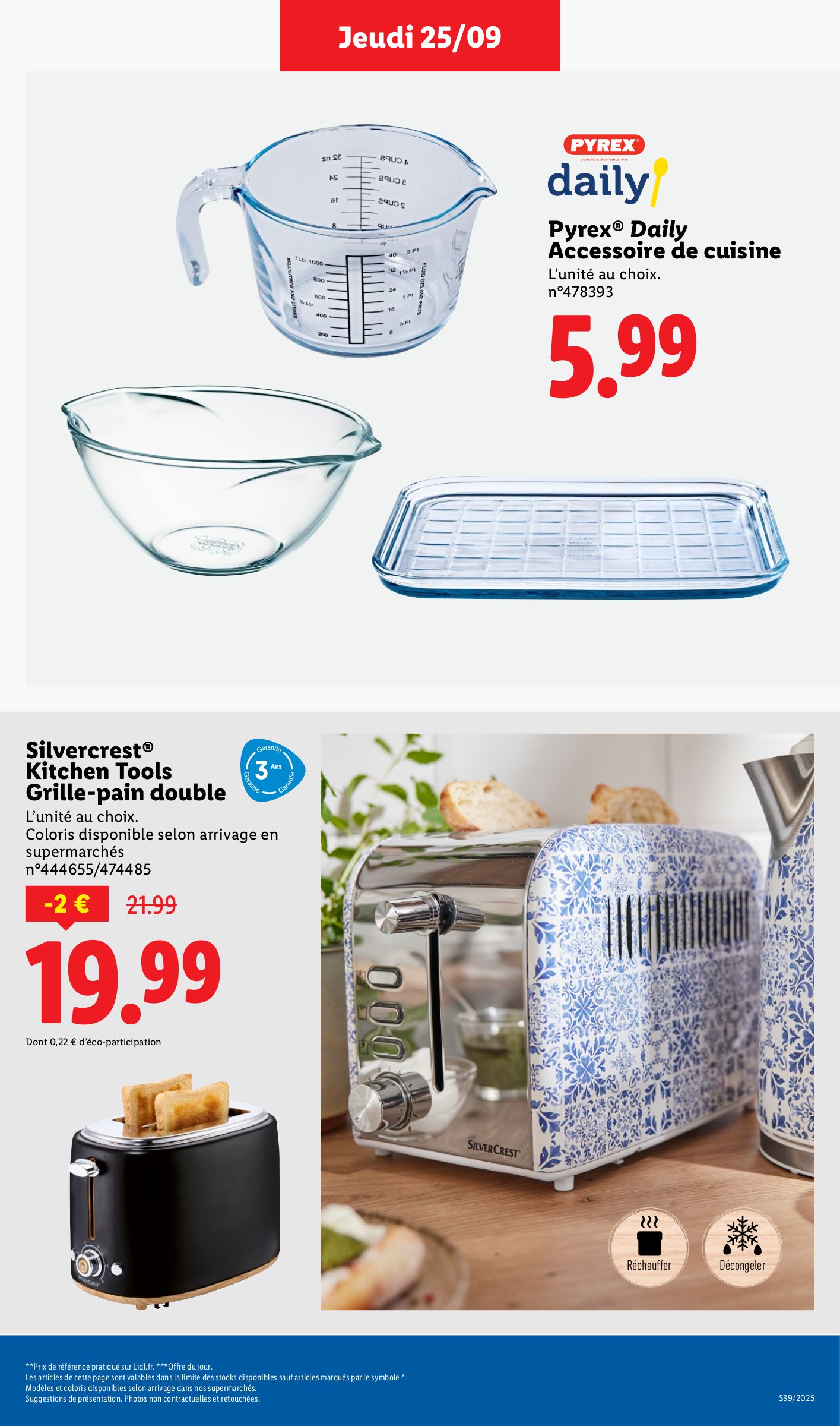 lidl - Catalogue Lidl valable du 25/09 au 01/10 - page: 47