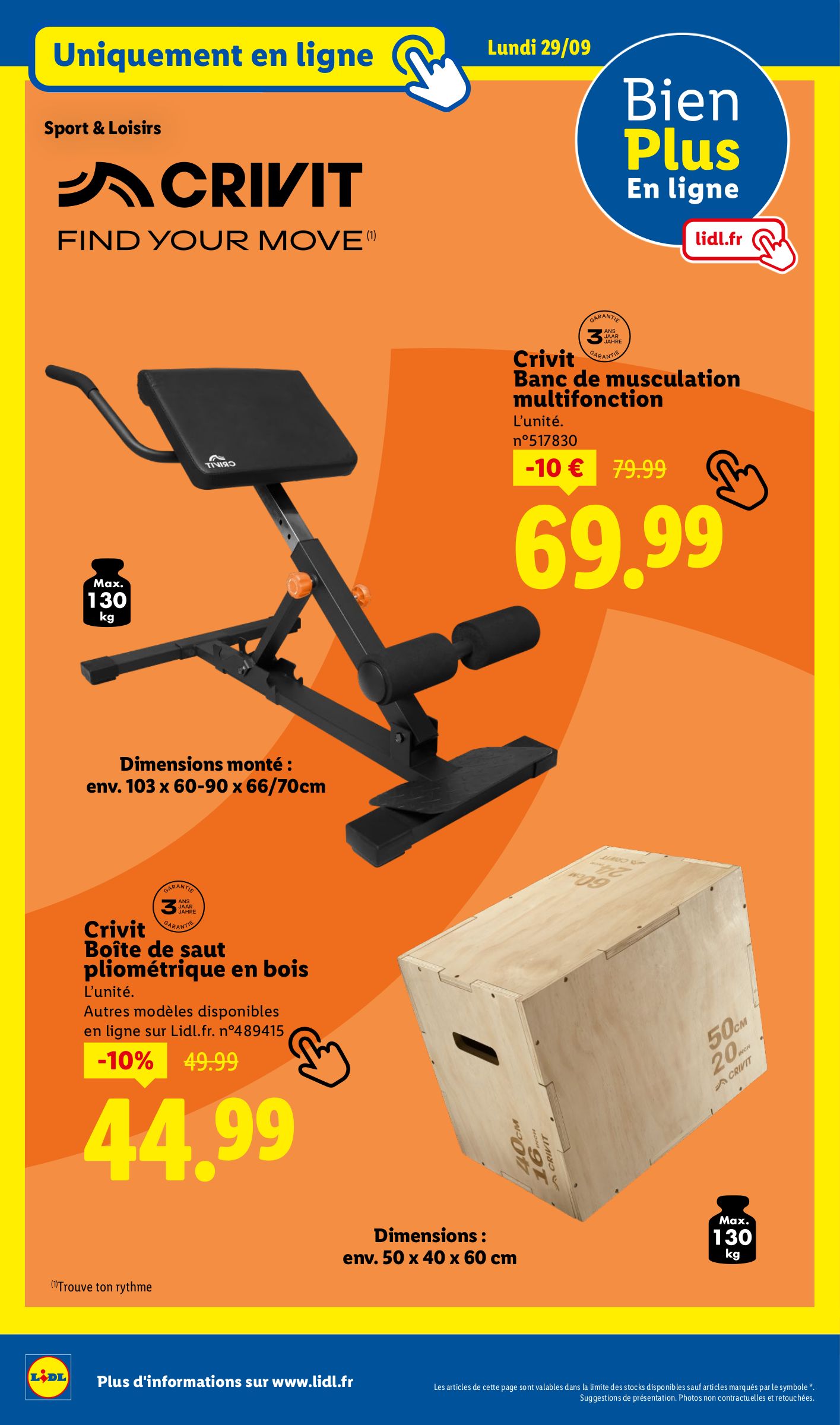 lidl - Catalogue Lidl valable du 25/09 au 01/10 - page: 58