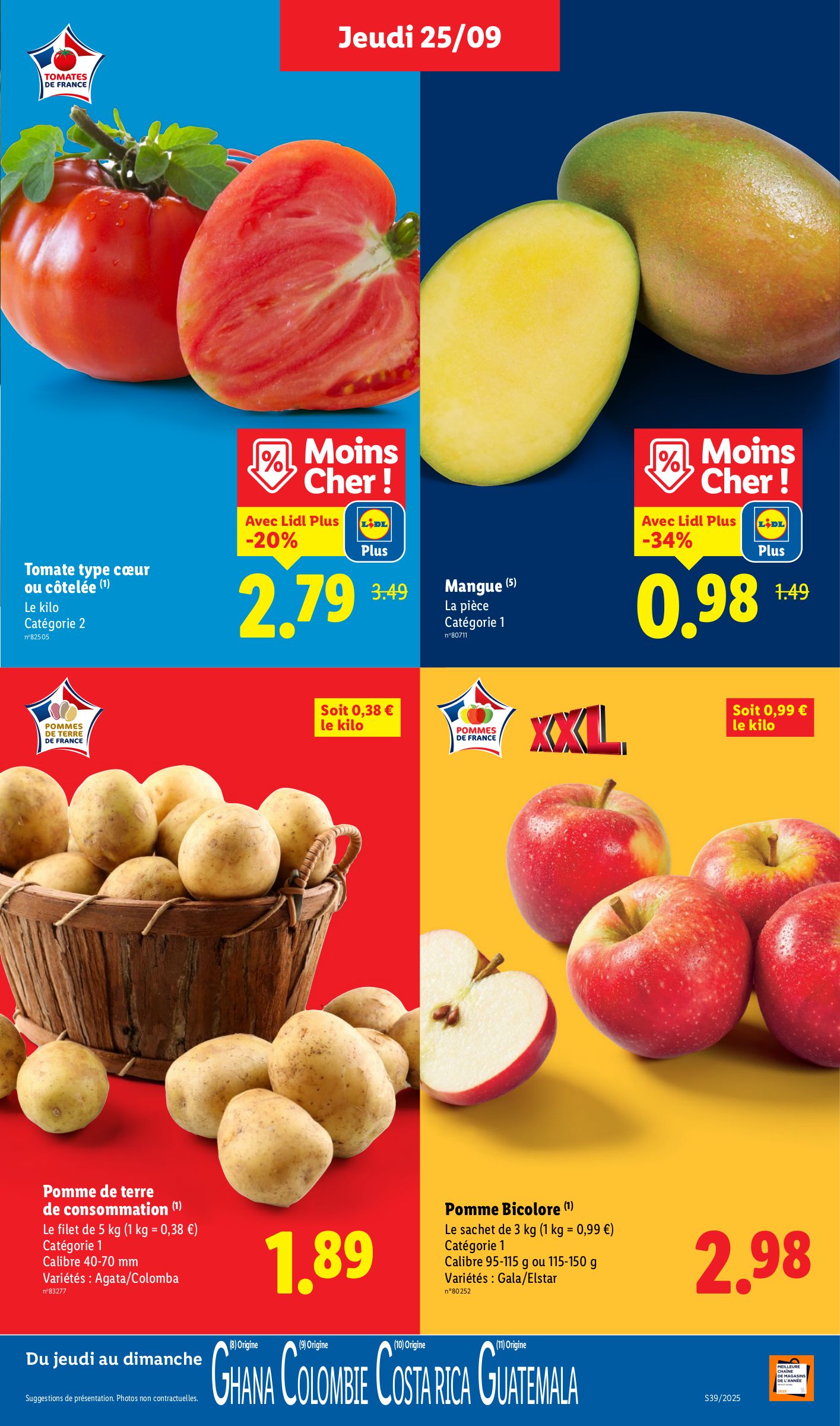 lidl - Catalogue Lidl valable du 25/09 au 01/10 - page: 3