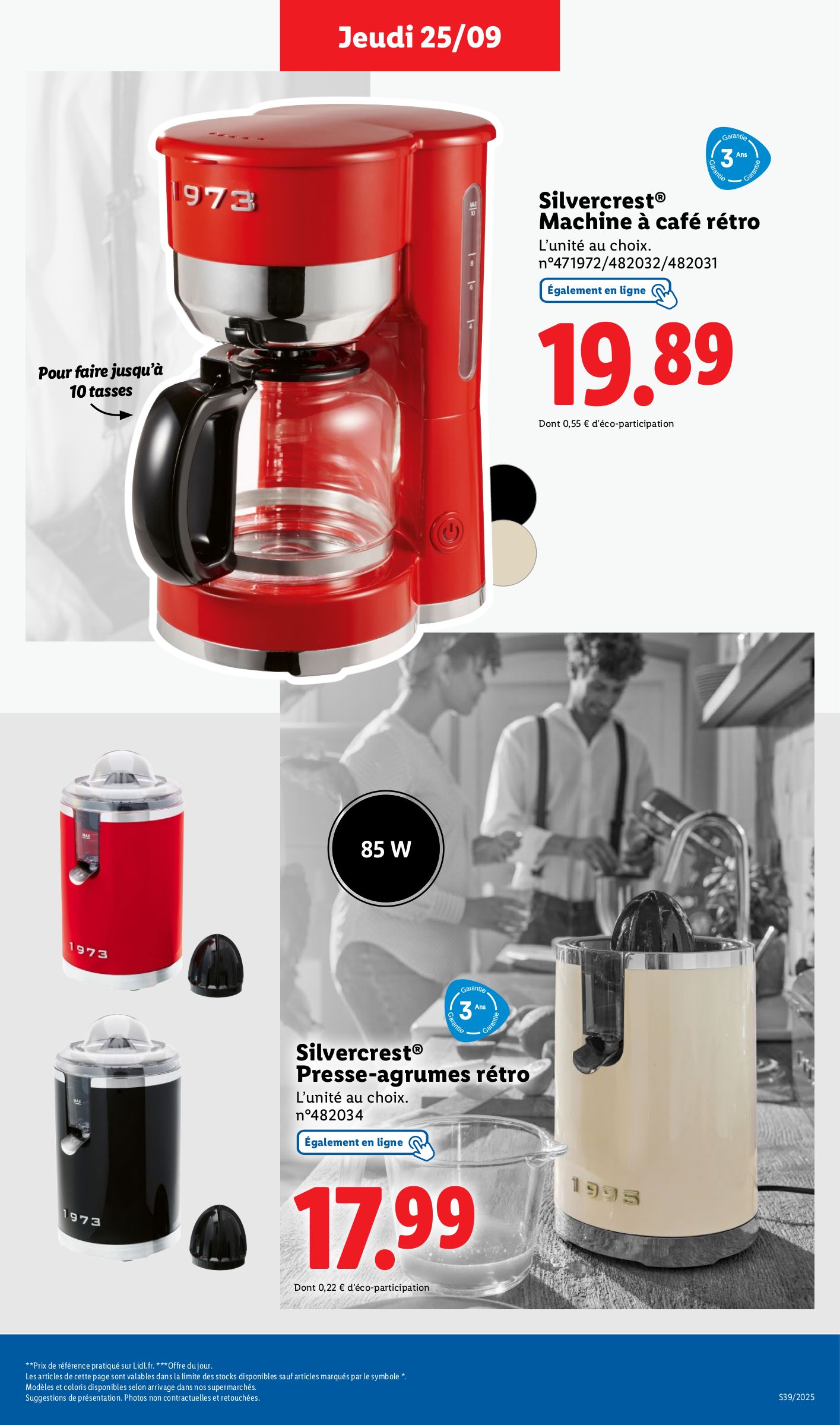 lidl - Catalogue Lidl valable du 25/09 au 01/10 - page: 45