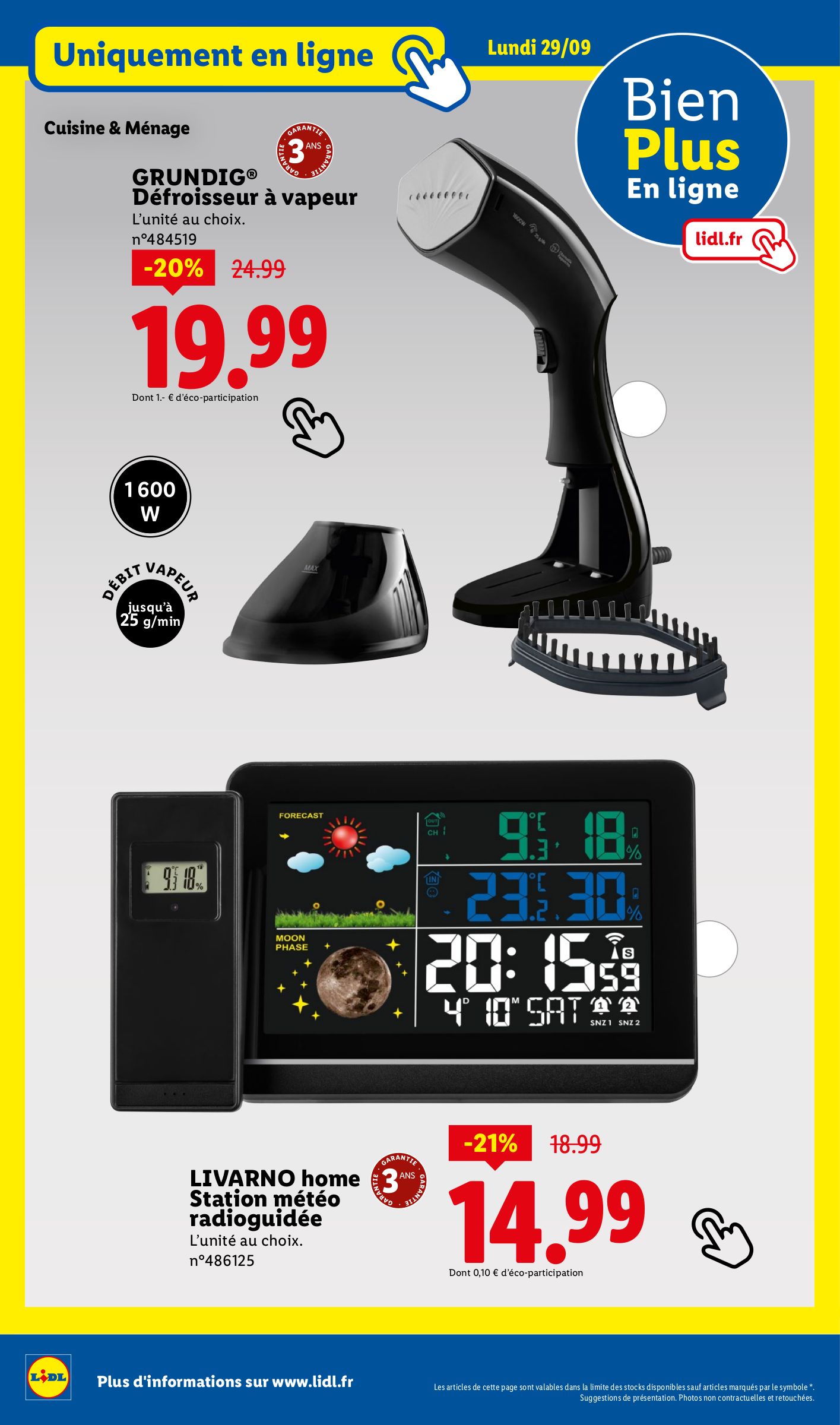 lidl - Catalogue Lidl valable du 25/09 au 01/10 - page: 56