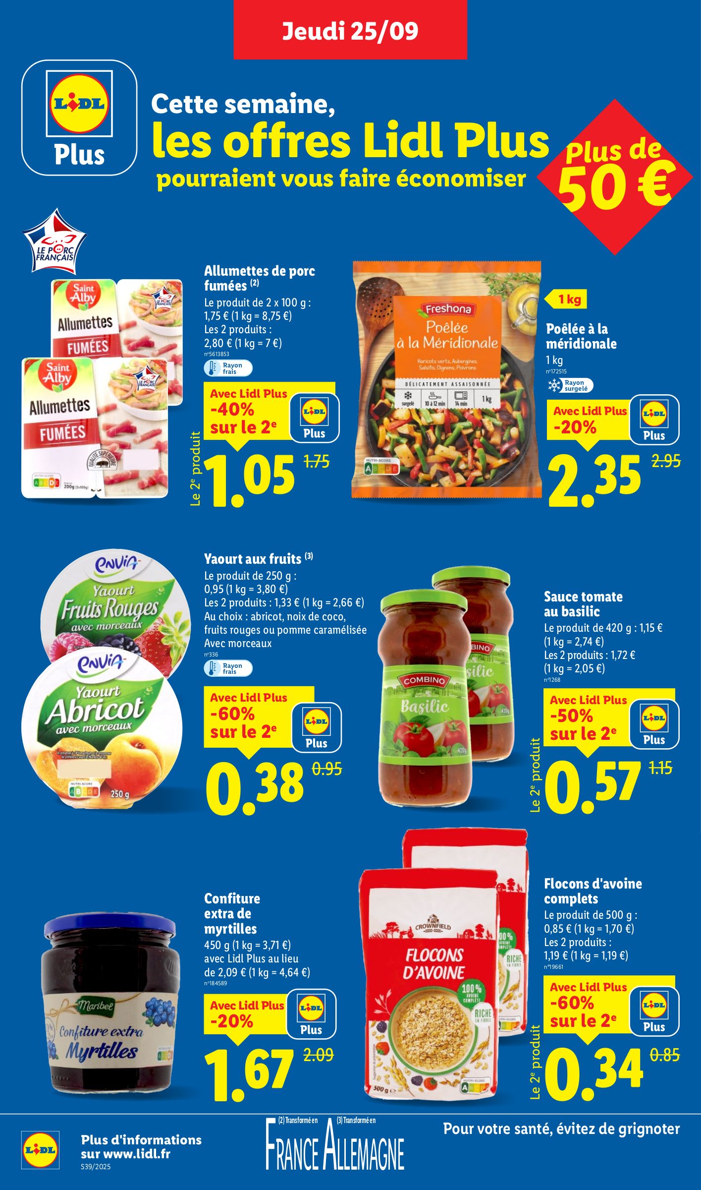 lidl - Catalogue Lidl valable du 25/09 au 01/10 - page: 8