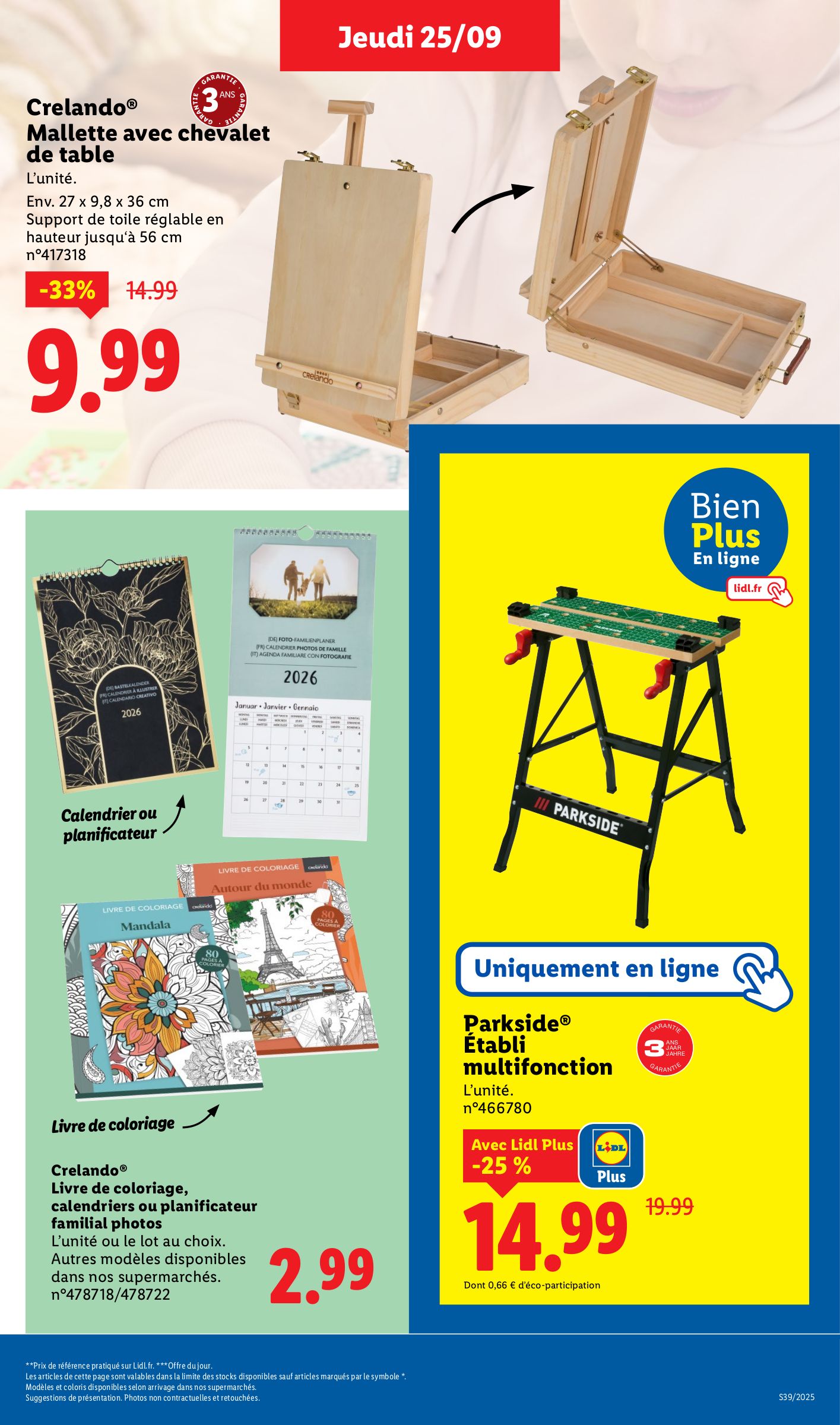 lidl - Catalogue Lidl valable du 25/09 au 01/10 - page: 53