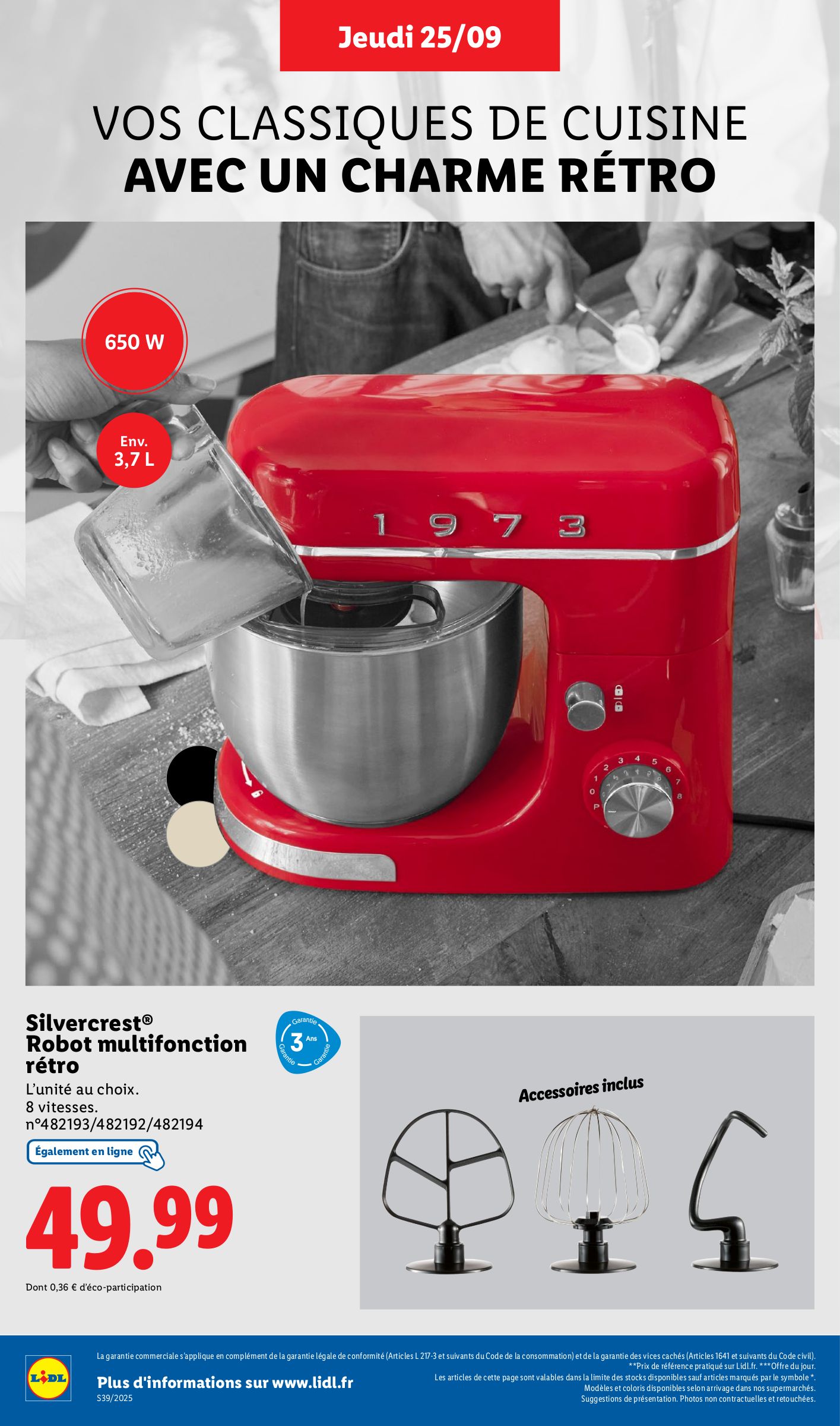 lidl - Catalogue Lidl - Les bonnes affaires de la semaine valable du 25/09 au 29/09 - page: 12