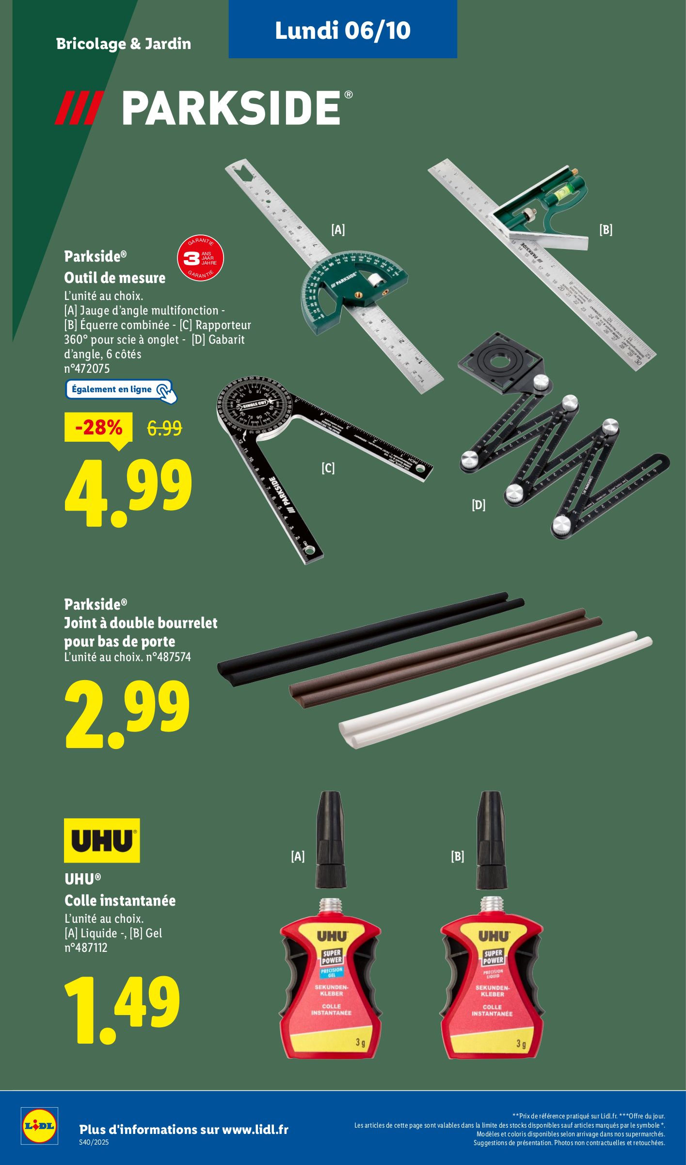 lidl - Catalogue Lidl valable du 02/10 au 08/10 - page: 67