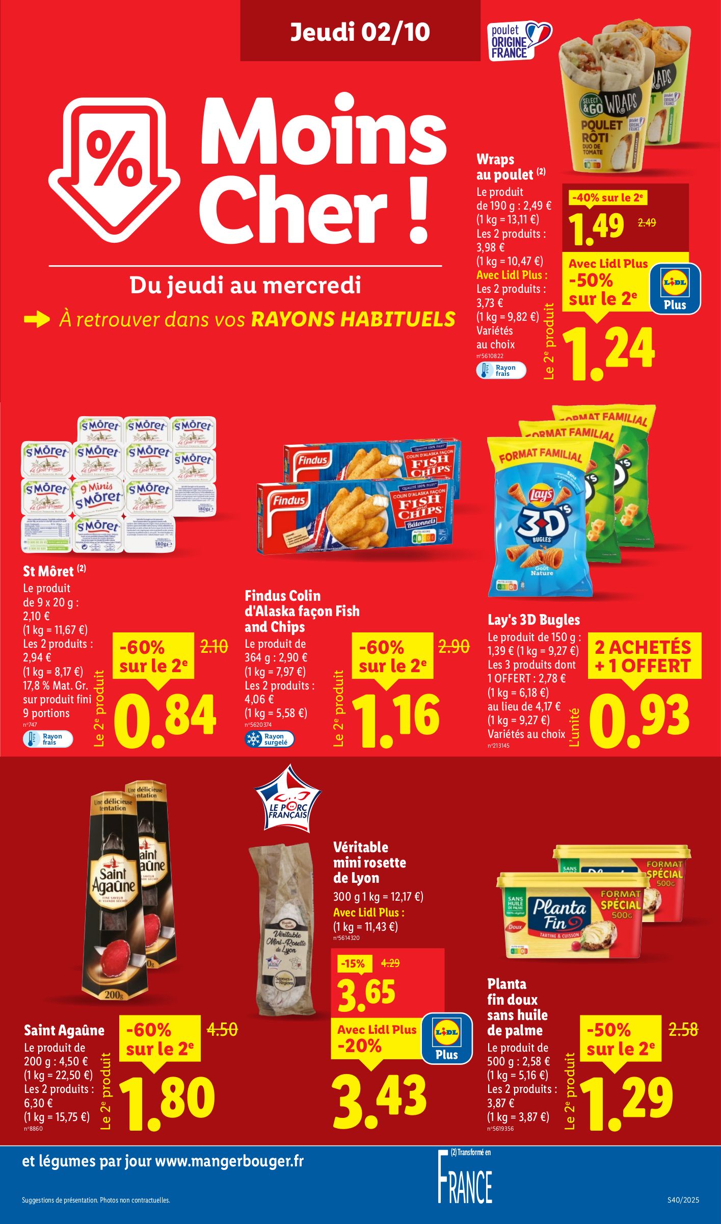 lidl - Catalogue Lidl valable du 02/10 au 08/10 - page: 13