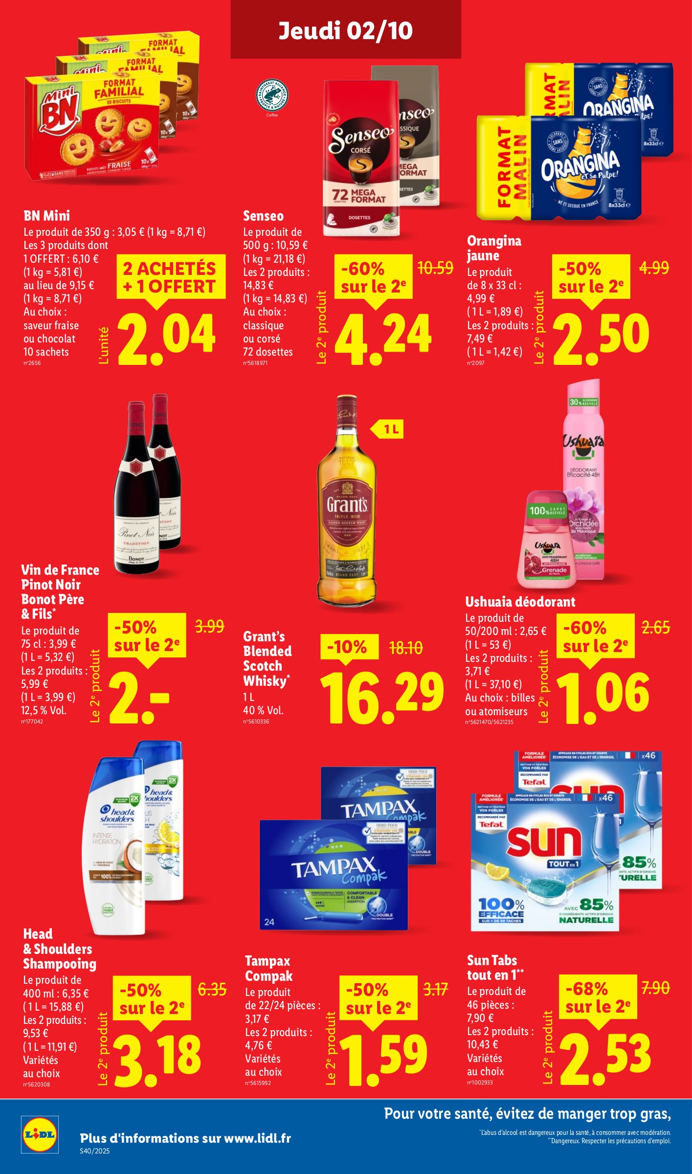 lidl - Catalogue Lidl valable du 02/10 au 08/10 - page: 14