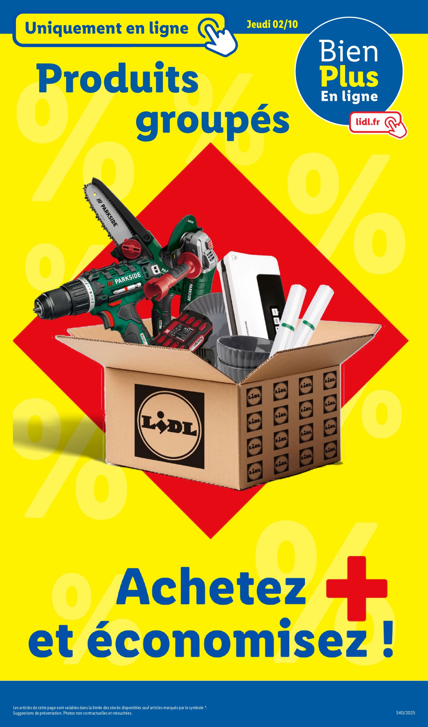 lidl - Catalogue Lidl valable du 02/10 au 08/10 - page: 33