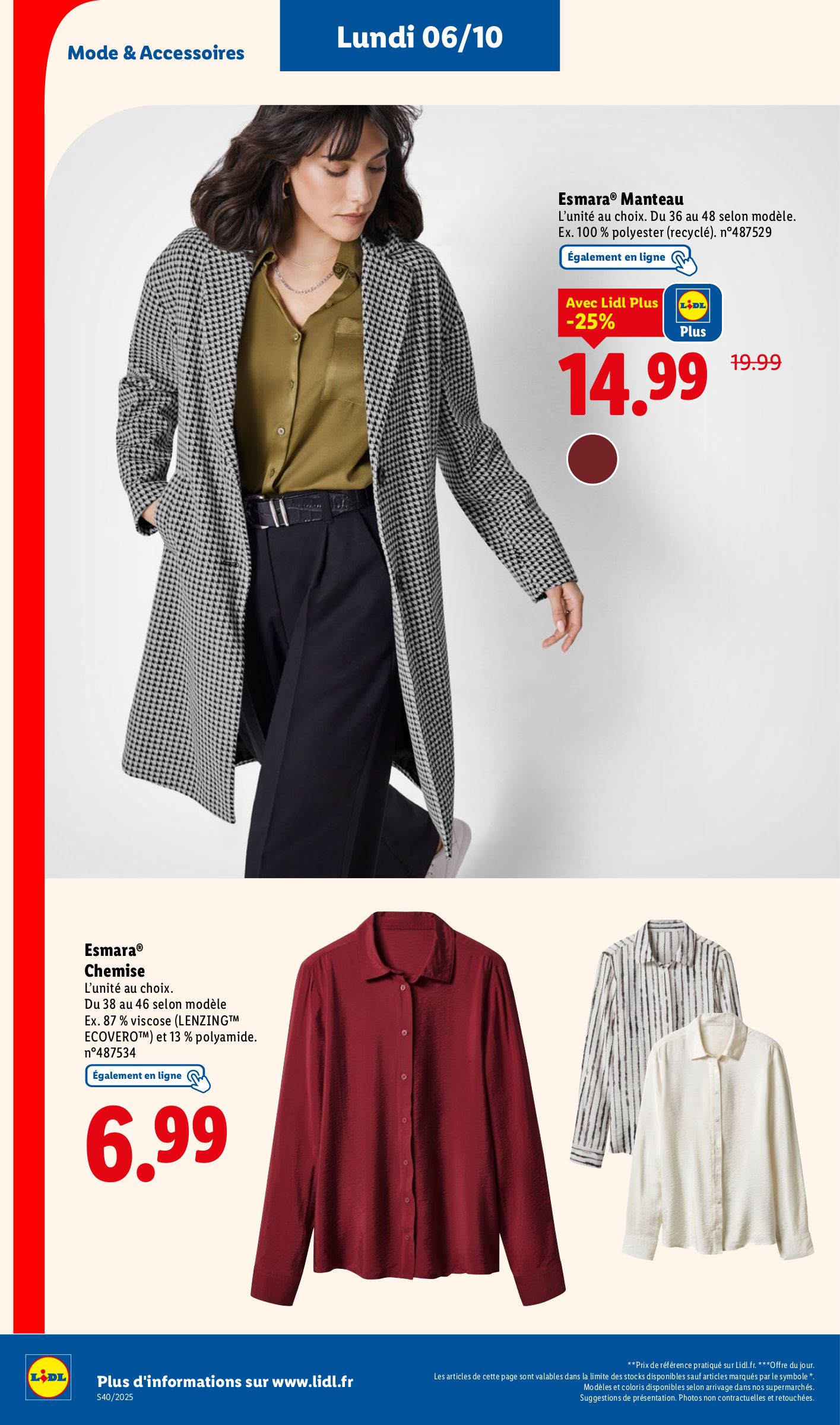 lidl - Catalogue Lidl valable du 02/10 au 08/10 - page: 70