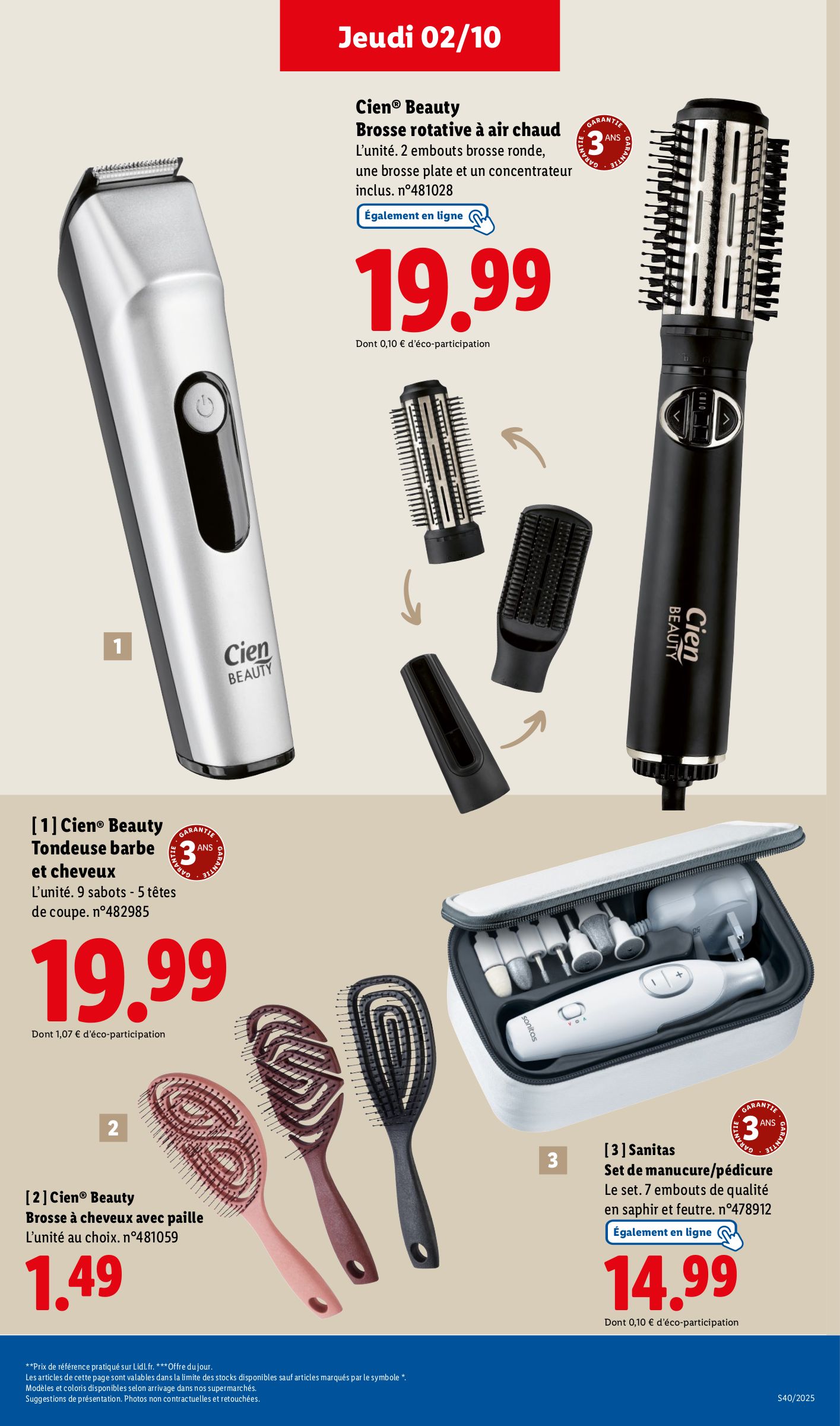 lidl - Catalogue Lidl valable du 02/10 au 08/10 - page: 49