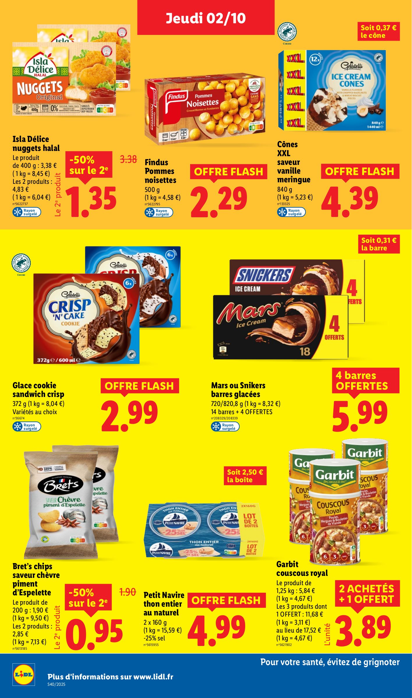 lidl - Catalogue Lidl valable du 02/10 au 08/10 - page: 18
