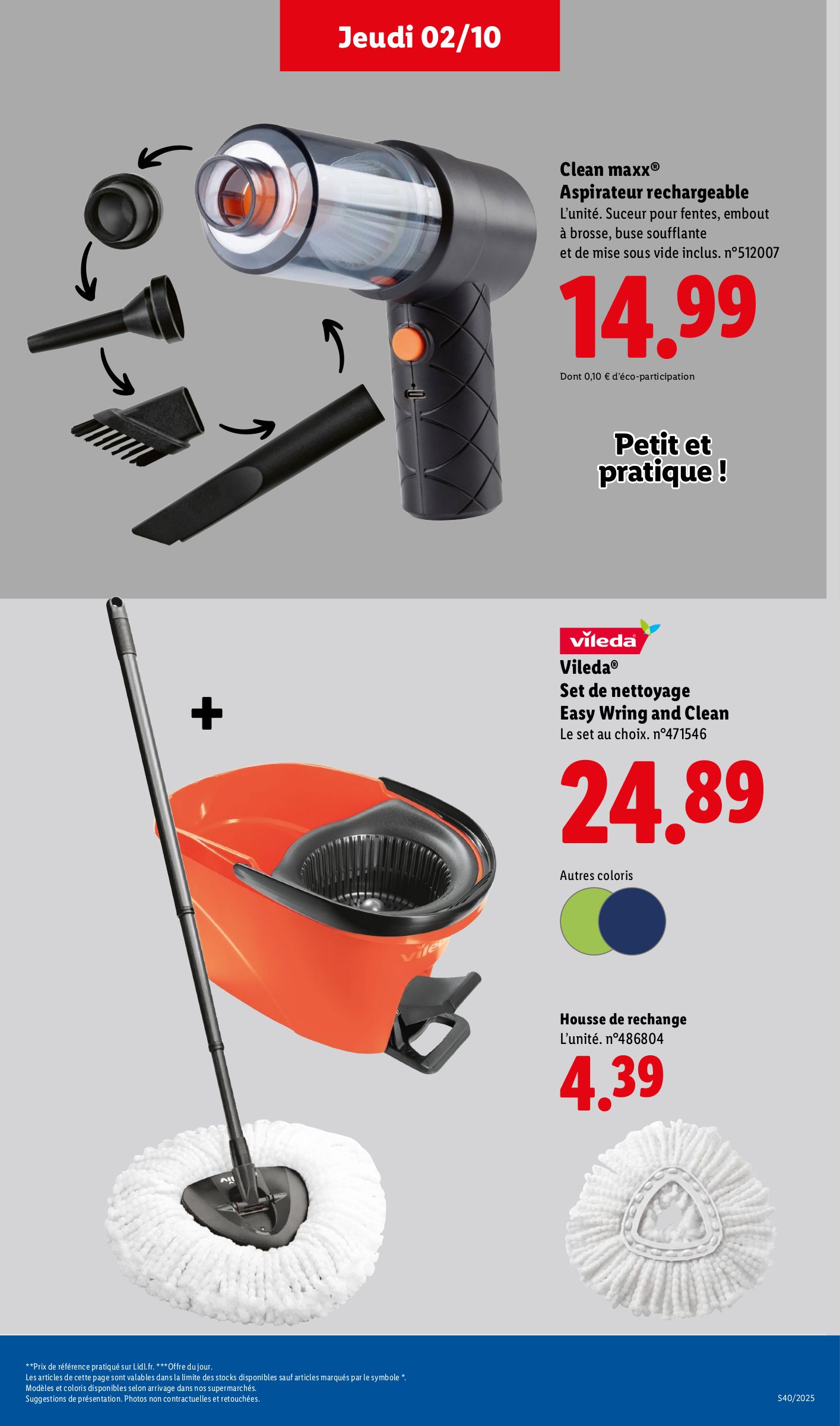 lidl - Catalogue Lidl valable du 02/10 au 08/10 - page: 43