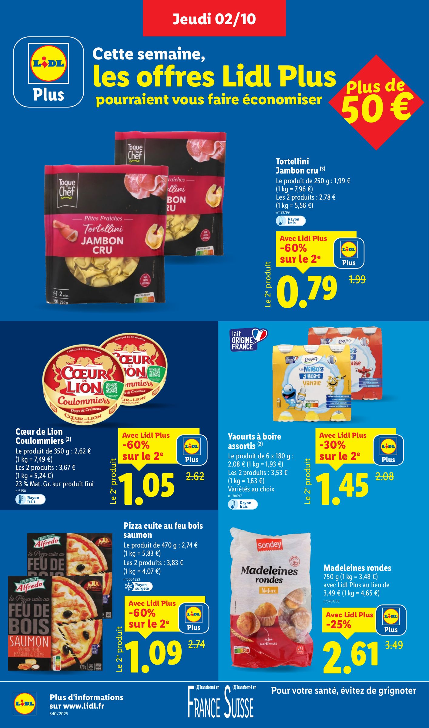 lidl - Catalogue Lidl valable du 02/10 au 08/10 - page: 10