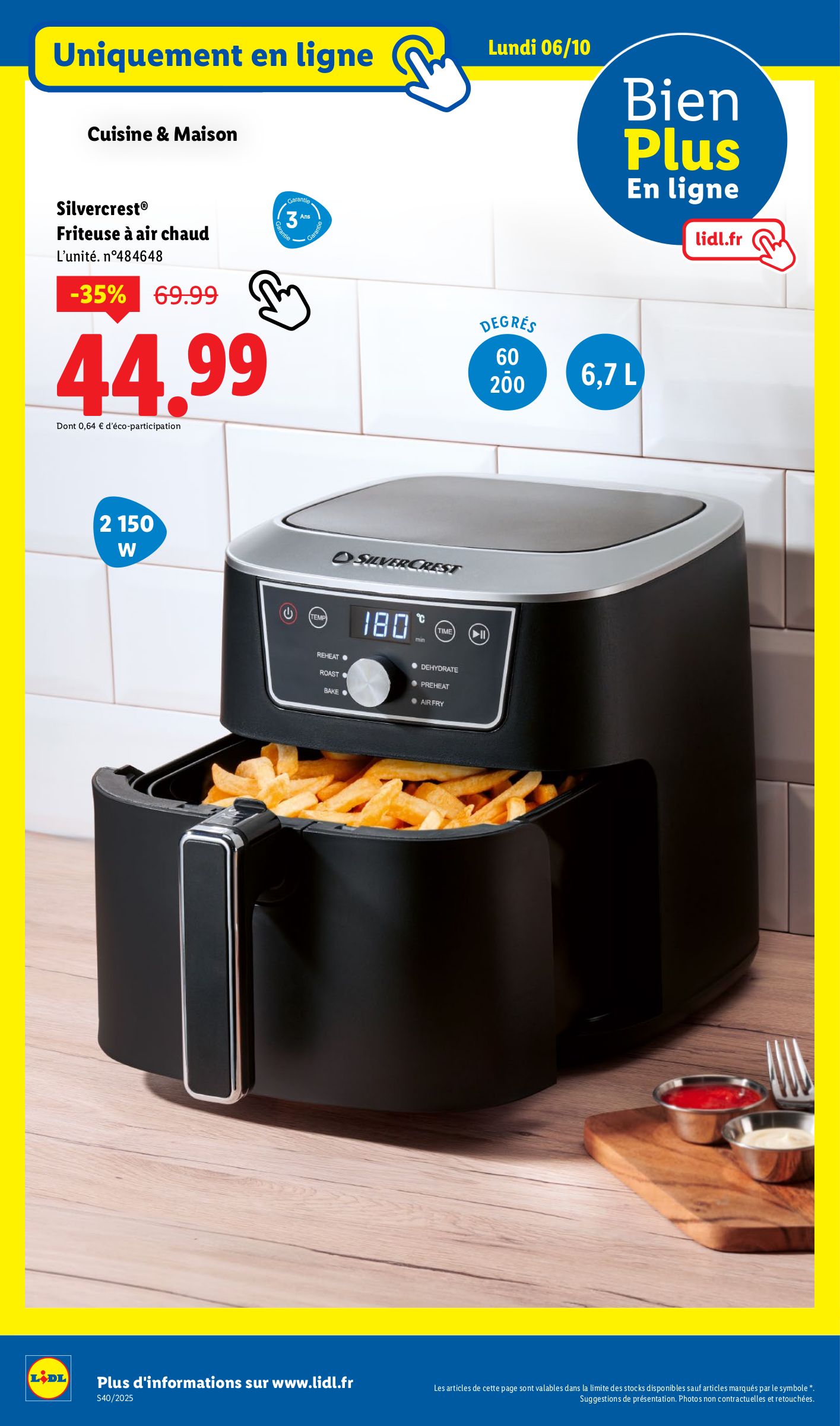 lidl - Catalogue Lidl valable du 02/10 au 08/10 - page: 50
