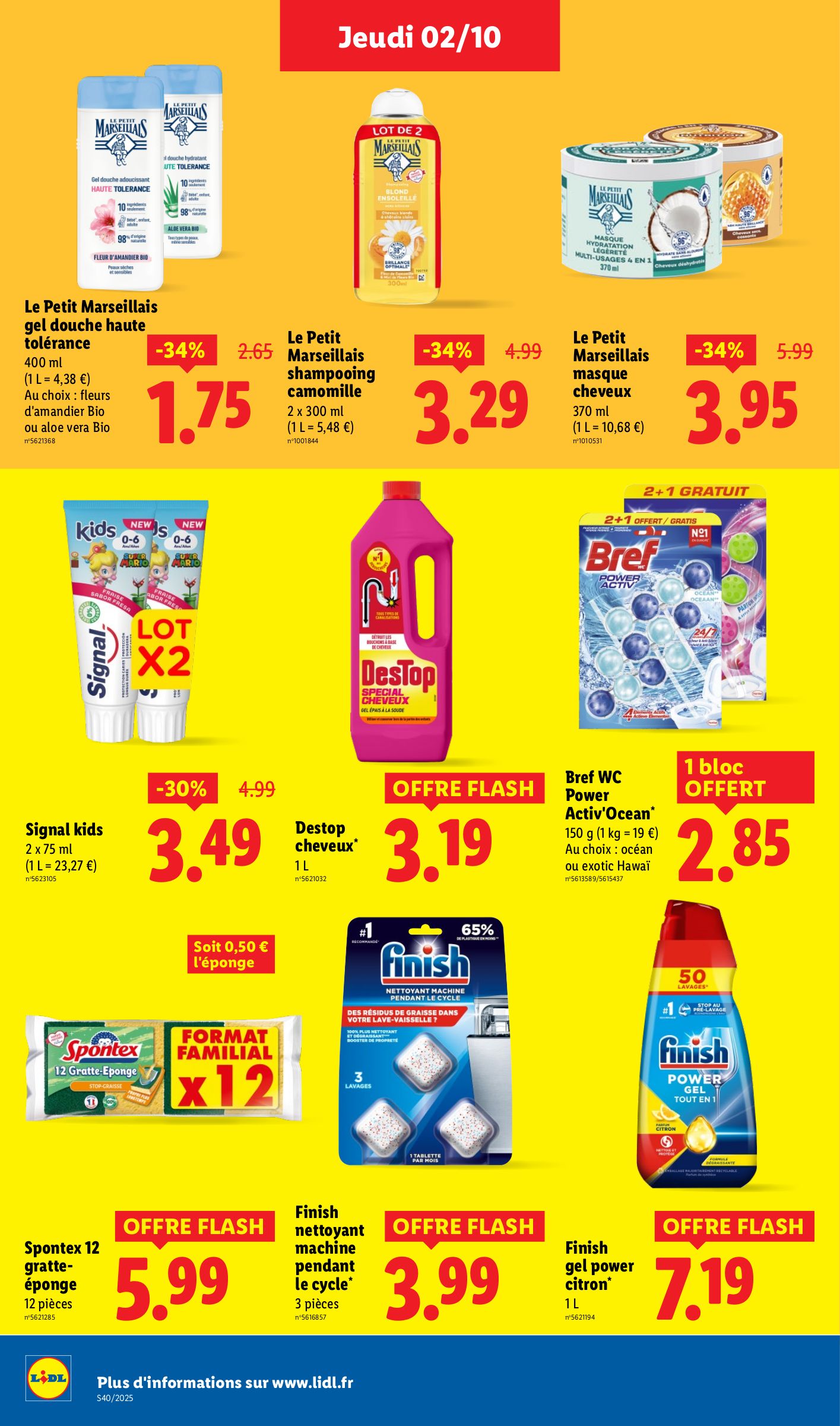 lidl - Catalogue Lidl valable du 02/10 au 08/10 - page: 22