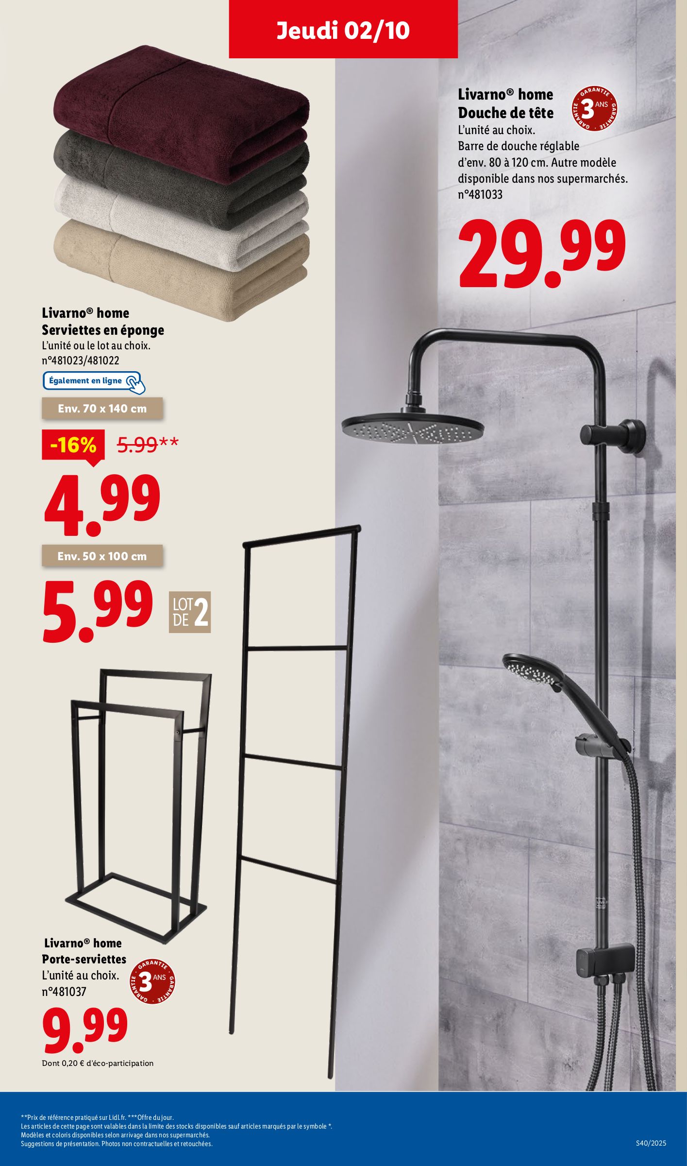 lidl - Catalogue Lidl - Les bonnes affaires de la semaine valable du 29/09 au 02/10 - page: 35
