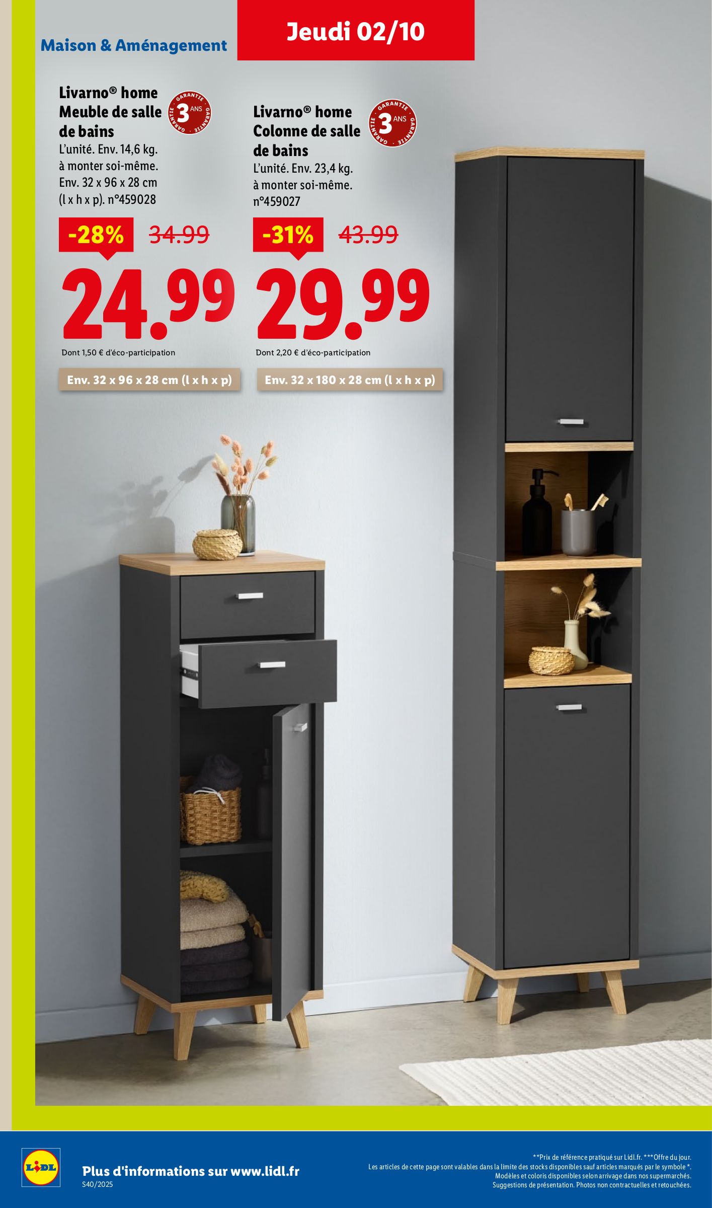 lidl - Catalogue Lidl - Les bonnes affaires de la semaine valable du 29/09 au 02/10 - page: 36