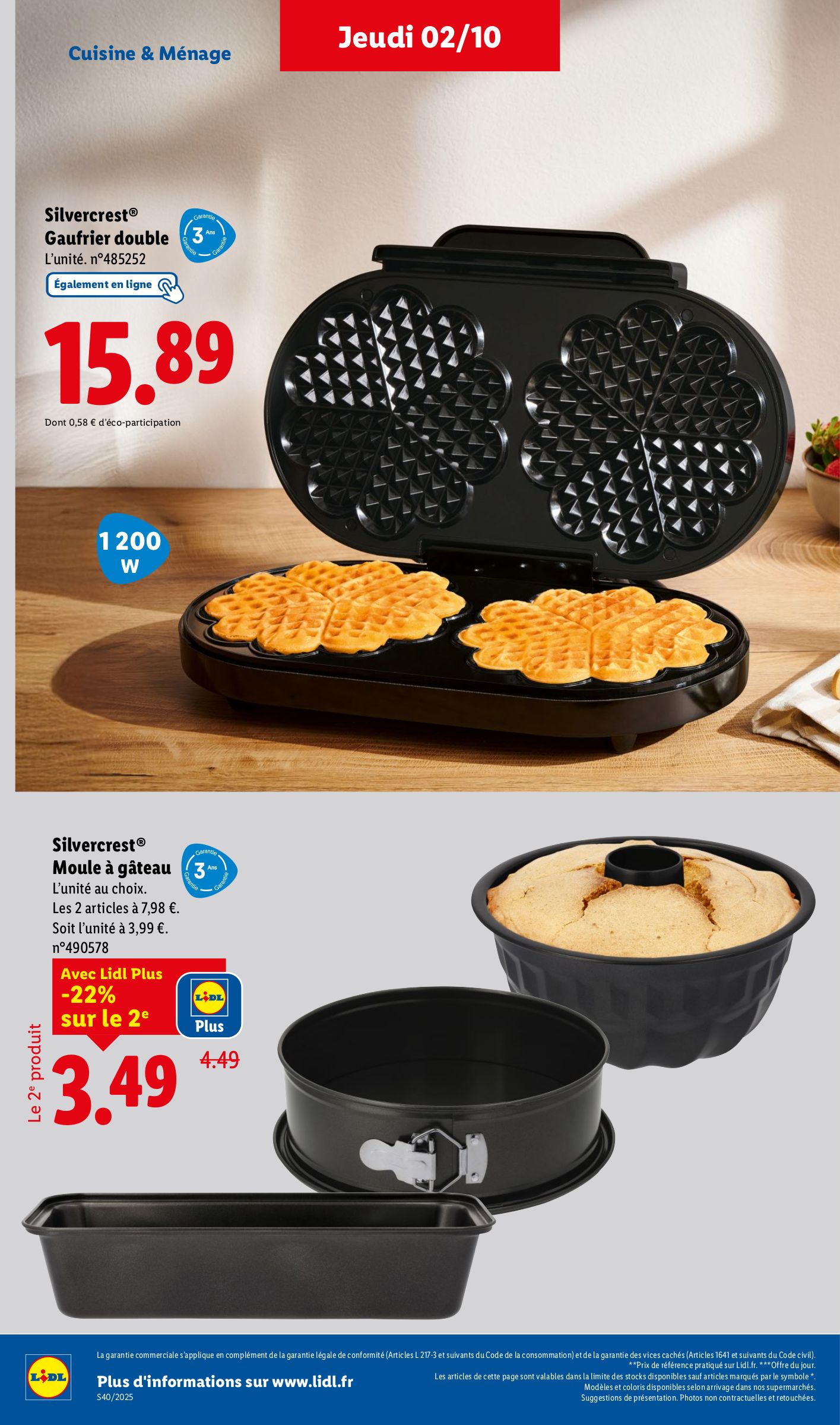lidl - Catalogue Lidl - Les bonnes affaires de la semaine valable du 29/09 au 02/10 - page: 24