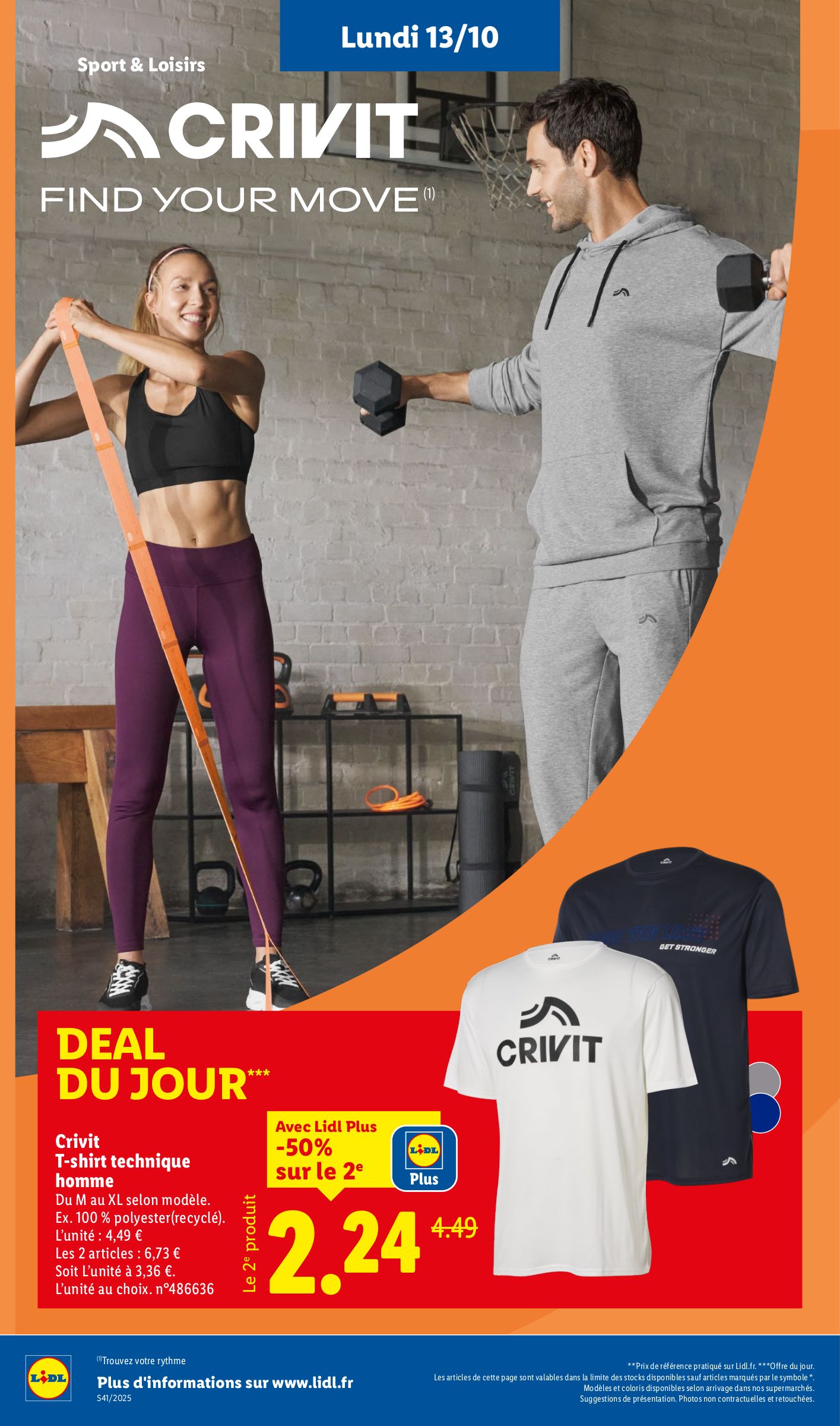 lidl - Catalogue Lidl valable du 09/10 au 15/10 - page: 54