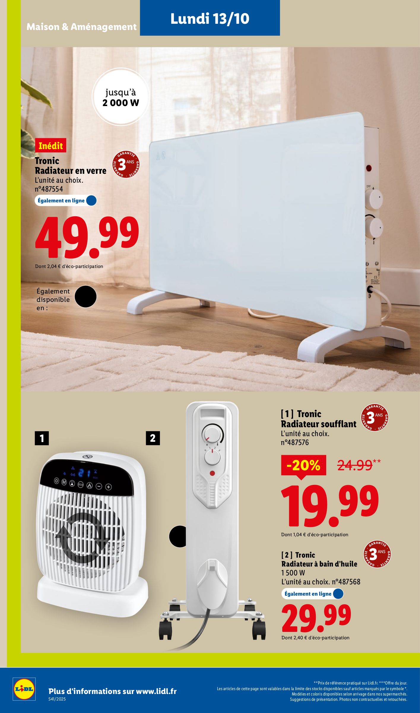 lidl - Catalogue Lidl valable du 09/10 au 15/10 - page: 62