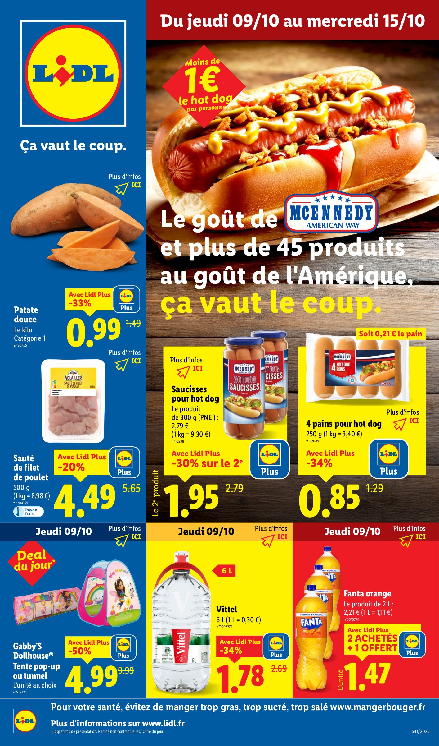 lidl - Catalogue Lidl valable du 09/10 au 15/10