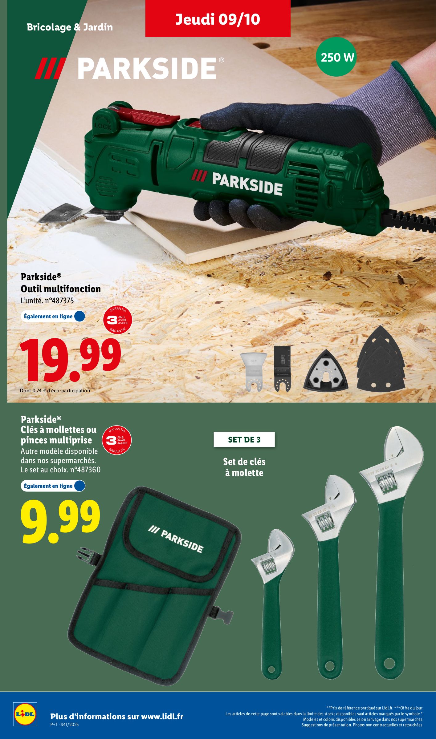 lidl - Catalogue Lidl - Les bonnes affaires de la semaine valable du 06/10 au 09/10 - page: 40