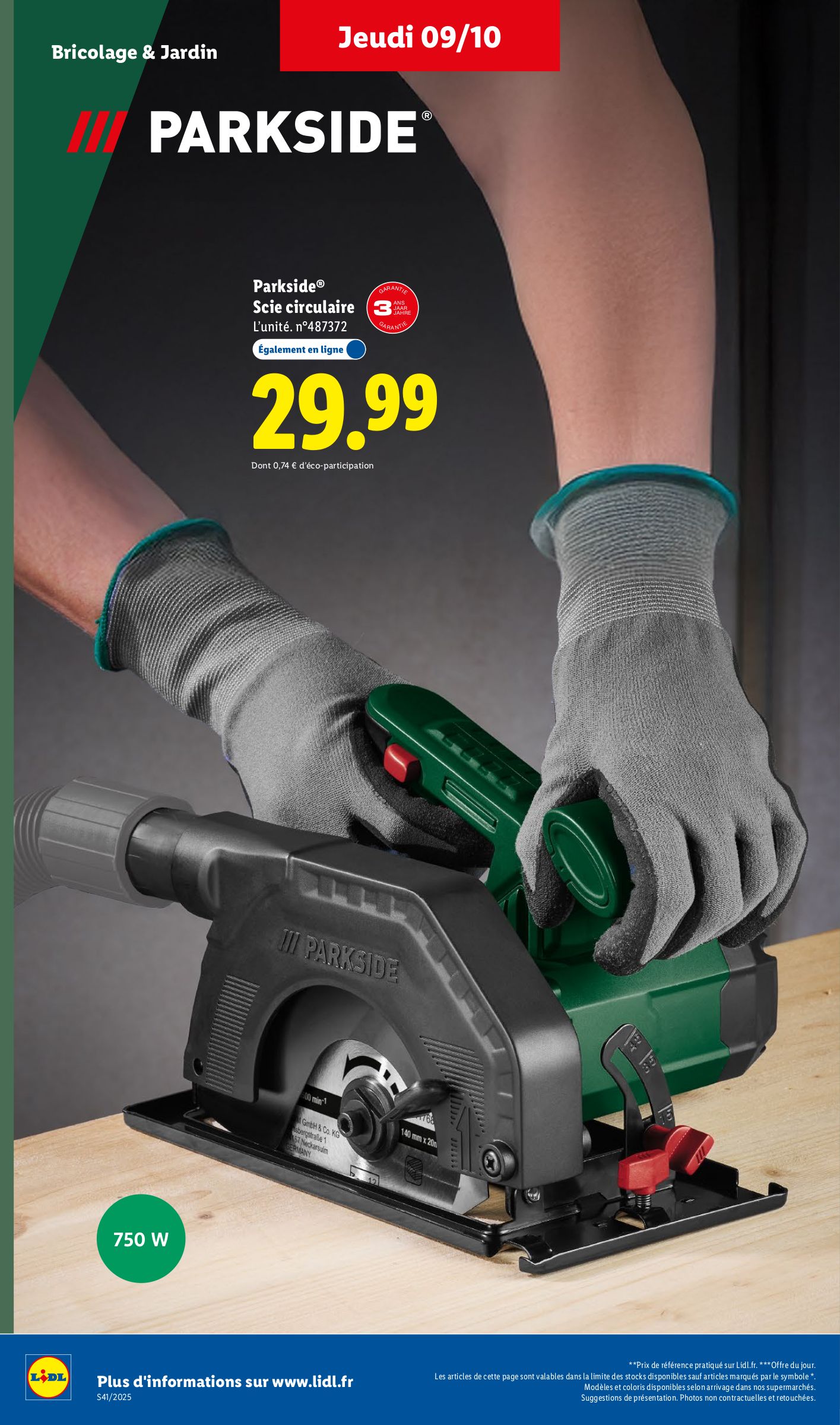 lidl - Catalogue Lidl - Les bonnes affaires de la semaine valable du 06/10 au 09/10 - page: 42