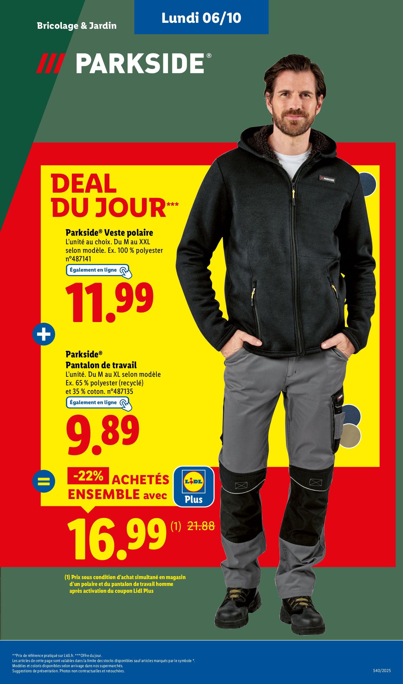 lidl - Catalogue Lidl - Les bonnes affaires de la semaine valable du 06/10 au 09/10 - page: 20