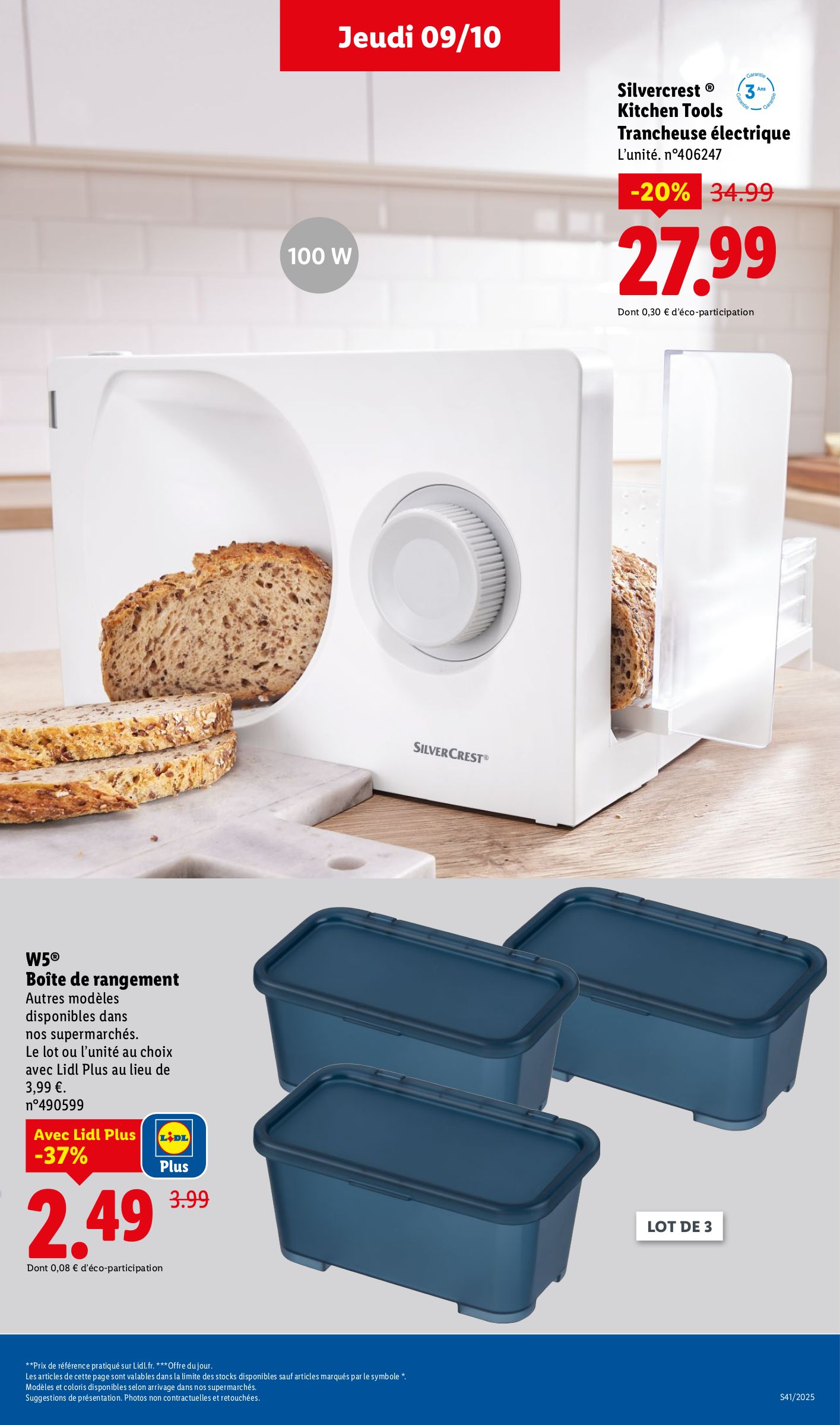 lidl - Catalogue Lidl - Les bonnes affaires de la semaine valable du 06/10 au 09/10 - page: 35