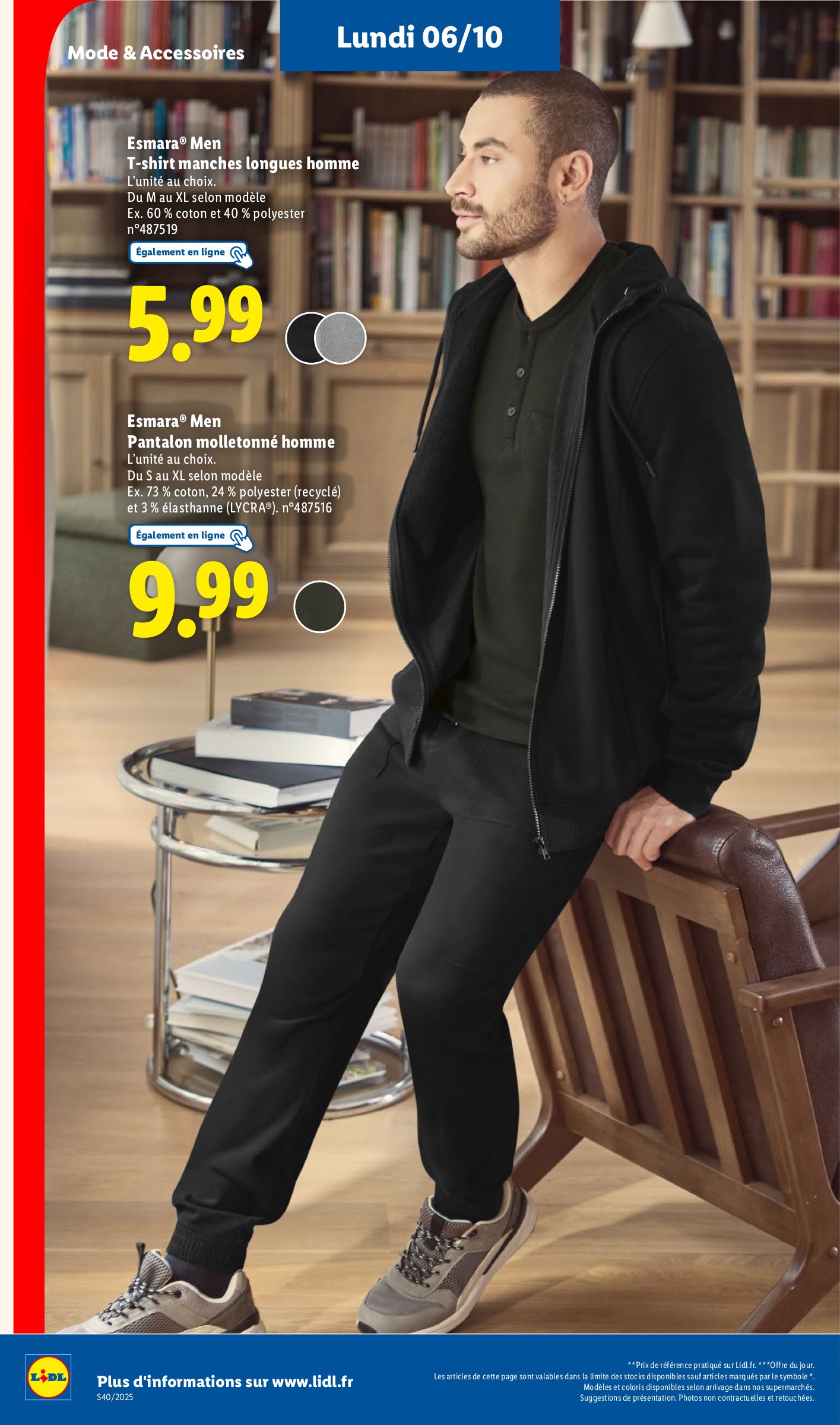 lidl - Catalogue Lidl - Les bonnes affaires de la semaine valable du 06/10 au 09/10 - page: 25