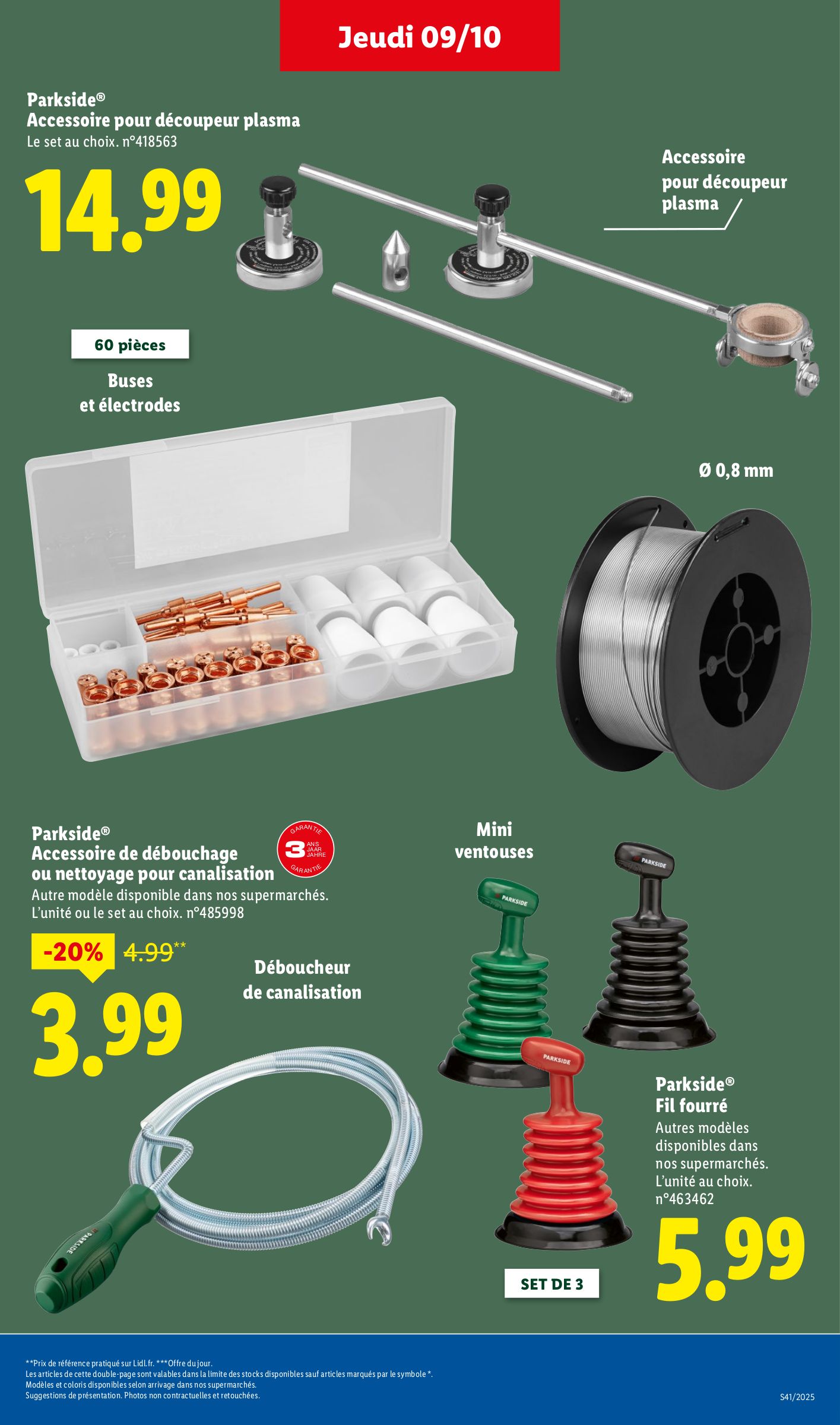 lidl - Catalogue Lidl - Les bonnes affaires de la semaine valable du 06/10 au 09/10 - page: 39