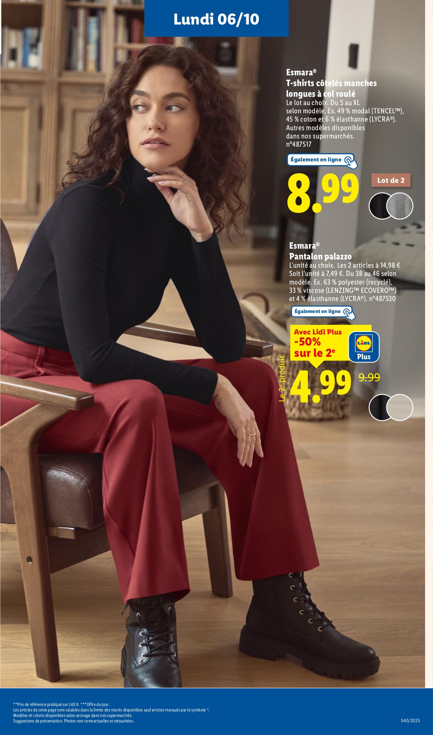 lidl - Catalogue Lidl - Les bonnes affaires de la semaine valable du 06/10 au 09/10 - page: 23