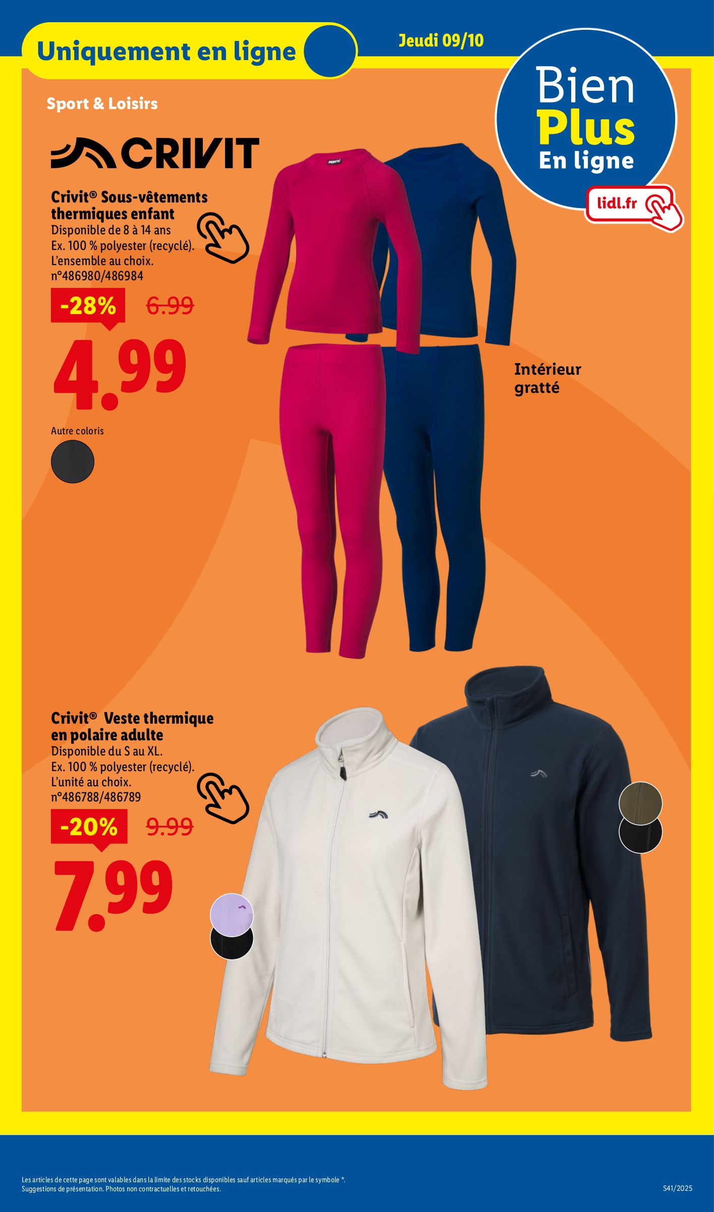 lidl - Catalogue Lidl - Les bonnes affaires de la semaine valable du 06/10 au 09/10 - page: 29