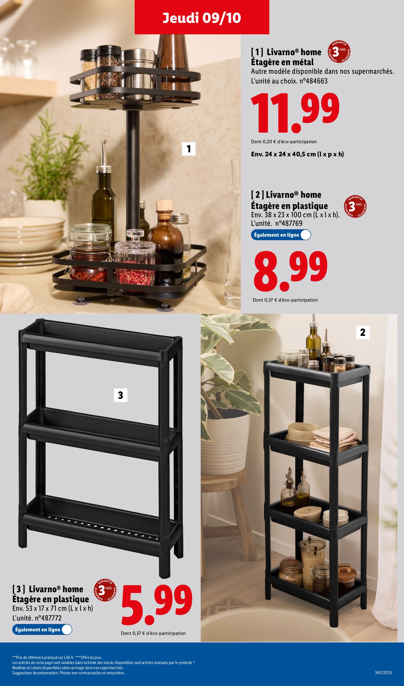 lidl - Catalogue Lidl - Les bonnes affaires de la semaine valable du 06/10 au 09/10 - page: 37