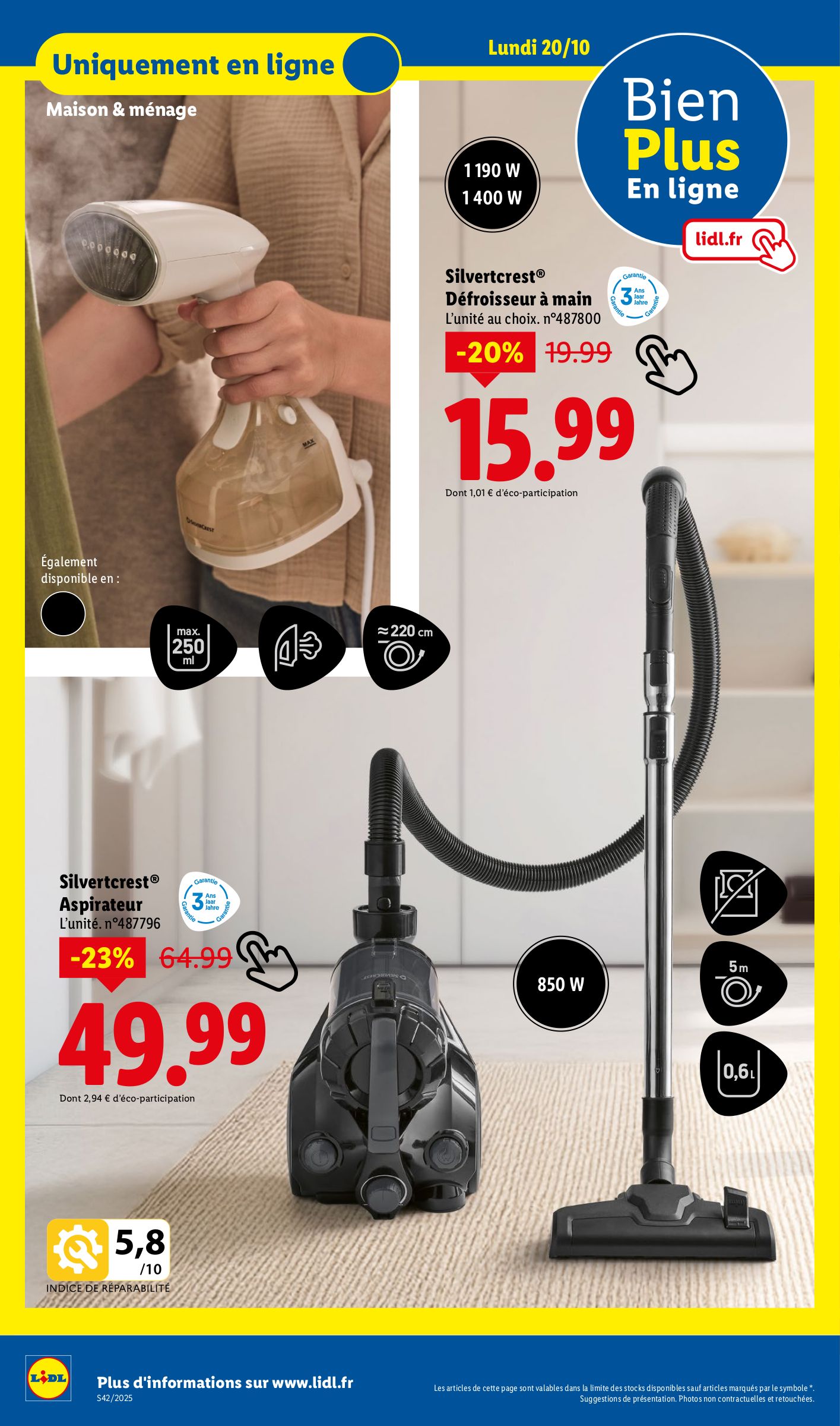 lidl - Catalogue Lidl - Les promos de la semaine valable du 16/10 au 22/10 - page: 76 lidl - Catalogue Lidl - Les promos de la semaine valable du 16/10 au 22/10 - page: 76