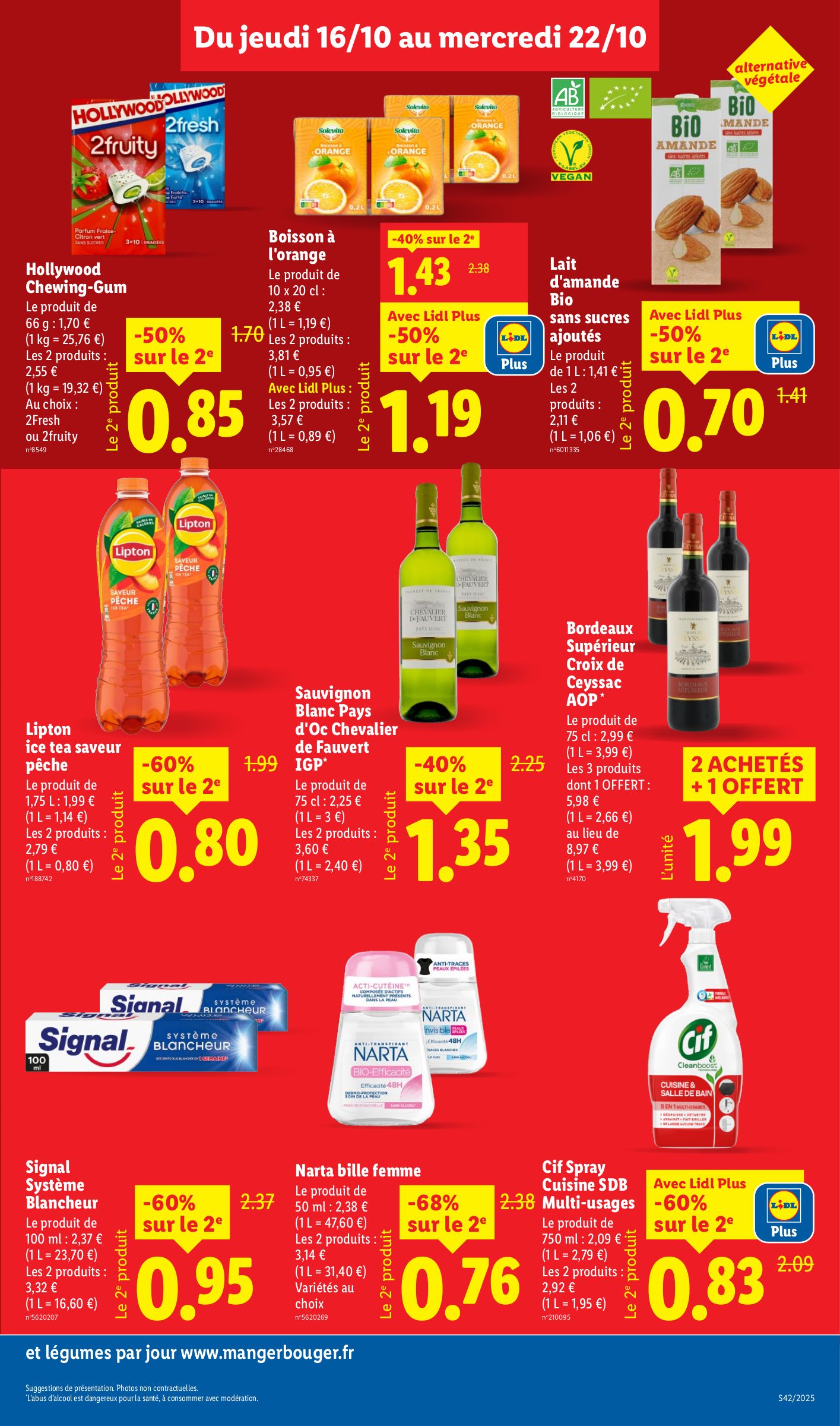 lidl - Catalogue Lidl - Les promos de la semaine valable du 16/10 au 22/10 - page: 13 lidl - Catalogue Lidl - Les promos de la semaine valable du 16/10 au 22/10 - page: 13