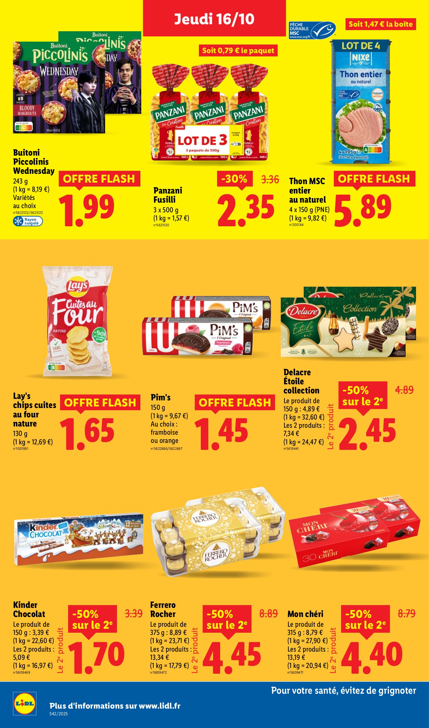 lidl - Catalogue Lidl - Les promos de la semaine valable du 16/10 au 22/10 - page: 16 lidl - Catalogue Lidl - Les promos de la semaine valable du 16/10 au 22/10 - page: 16