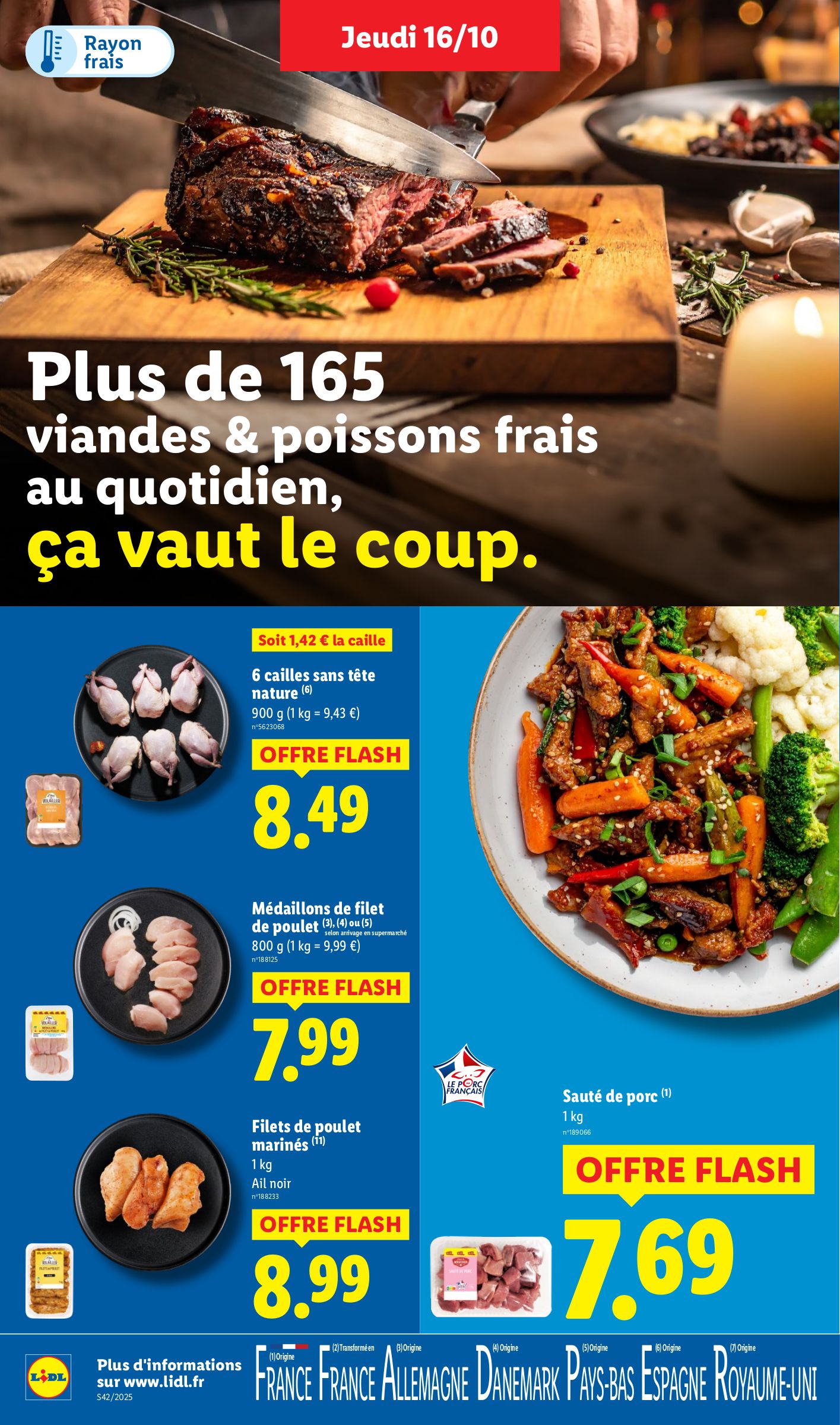 lidl - Catalogue Lidl - Les promos de la semaine valable du 16/10 au 22/10 - page: 6 lidl - Catalogue Lidl - Les promos de la semaine valable du 16/10 au 22/10 - page: 6
