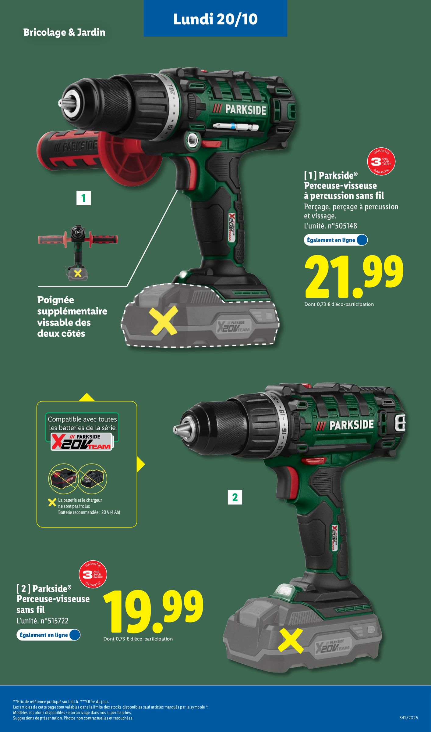 lidl - Catalogue Lidl - Les promos de la semaine valable du 16/10 au 22/10 - page: 59 lidl - Catalogue Lidl - Les promos de la semaine valable du 16/10 au 22/10 - page: 59