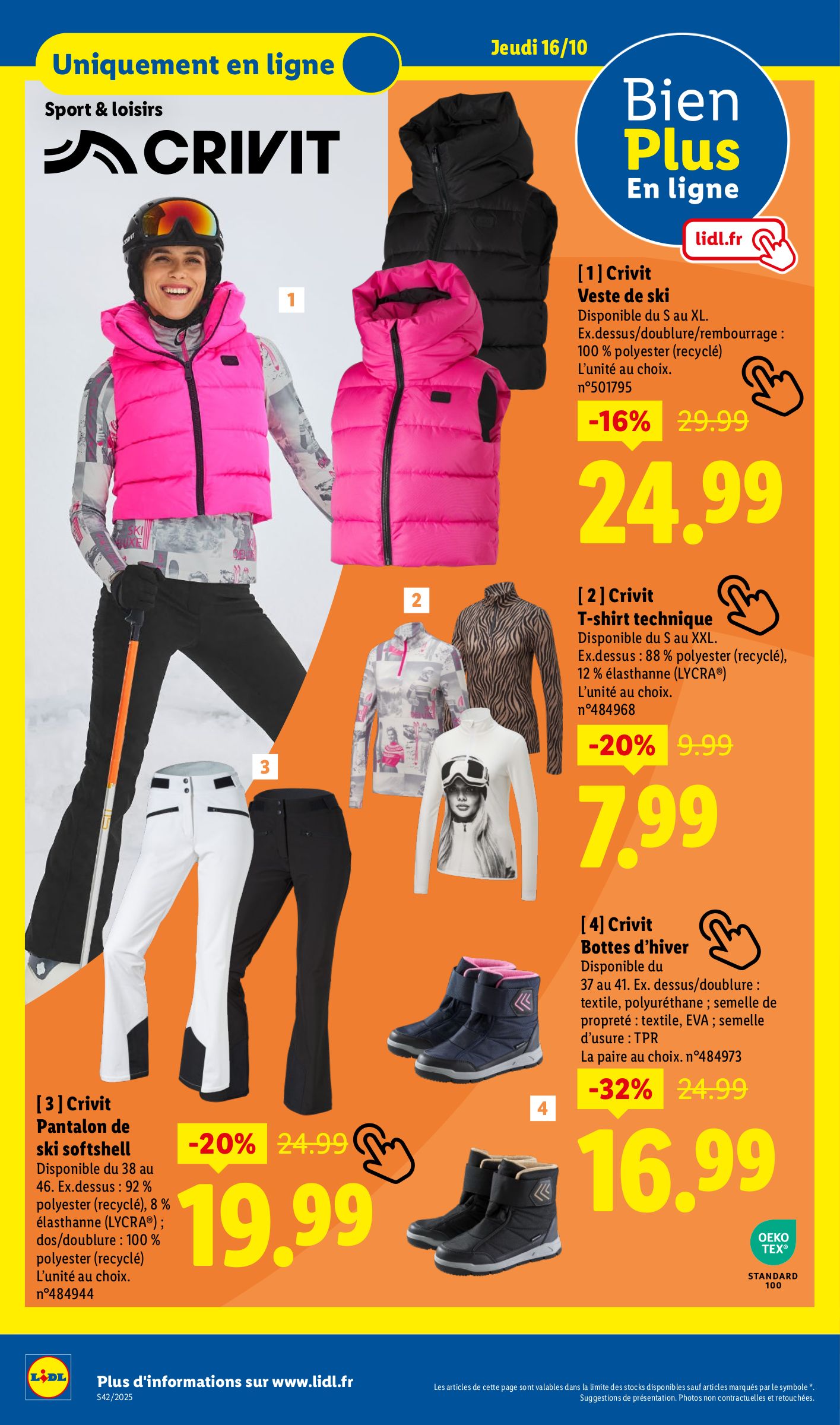 lidl - Catalogue Lidl - Les promos de la semaine valable du 16/10 au 22/10 - page: 50 lidl - Catalogue Lidl - Les promos de la semaine valable du 16/10 au 22/10 - page: 50