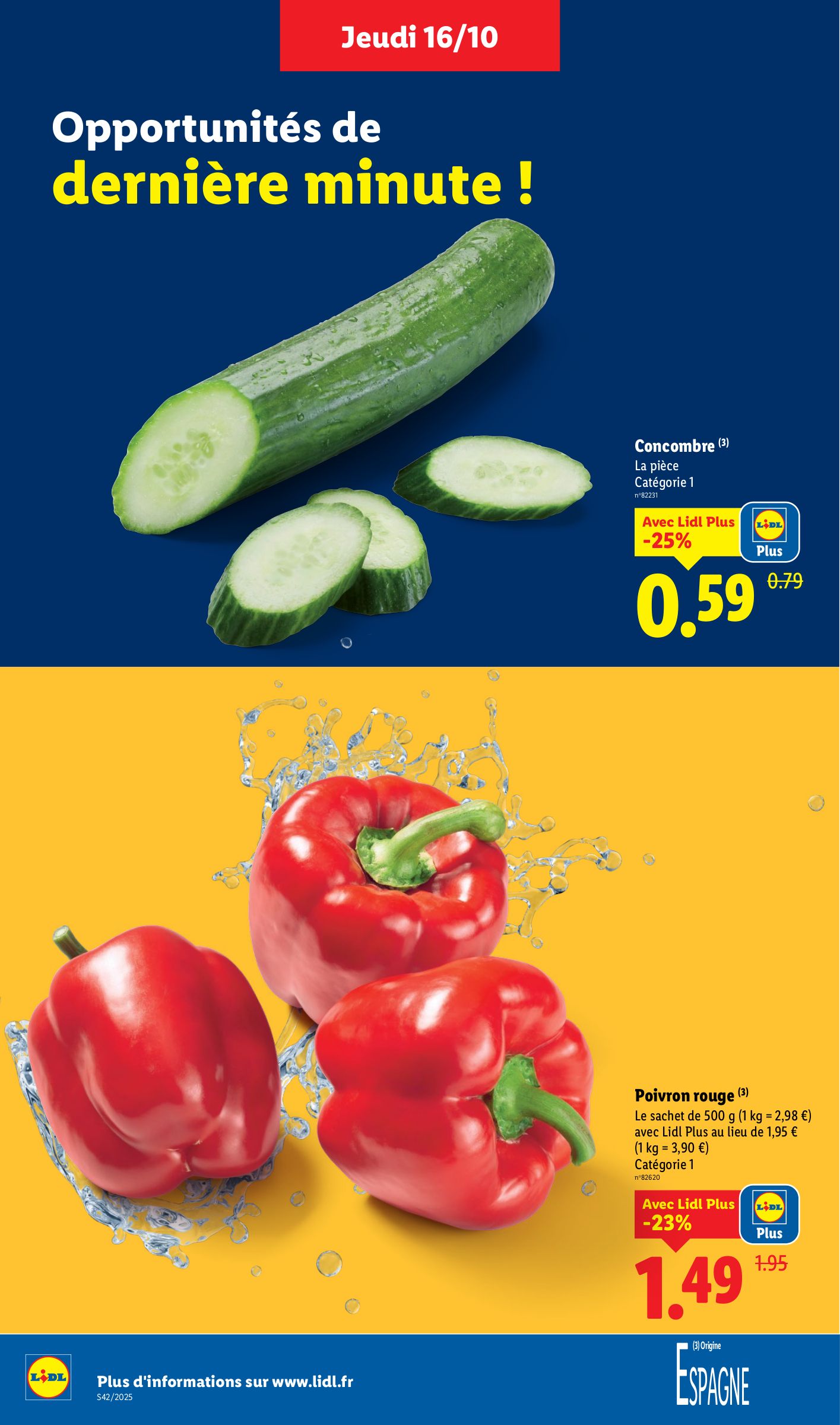 lidl - Catalogue Lidl - Les promos de la semaine valable du 16/10 au 22/10 - page: 4 lidl - Catalogue Lidl - Les promos de la semaine valable du 16/10 au 22/10 - page: 4